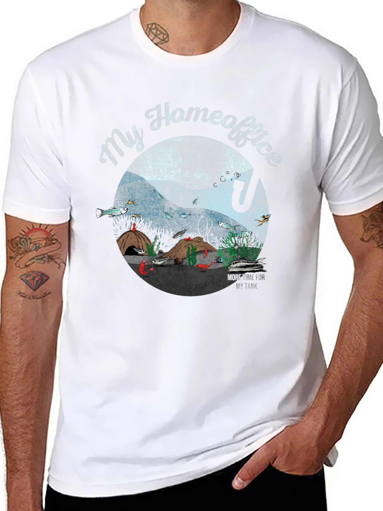 My Homeoffice Aquarium Graphic Tee
