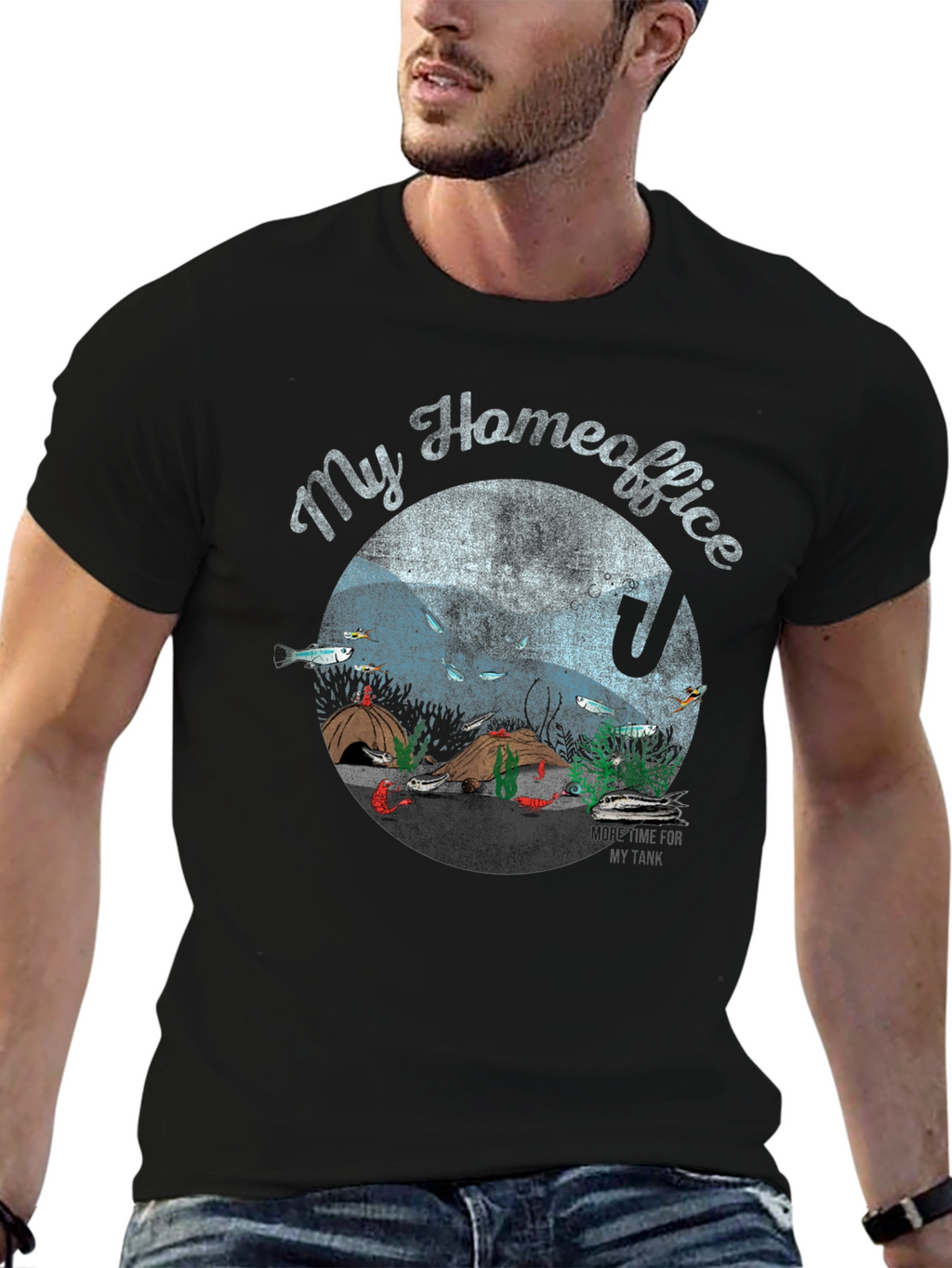 My Homeoffice Aquarium Graphic Tee