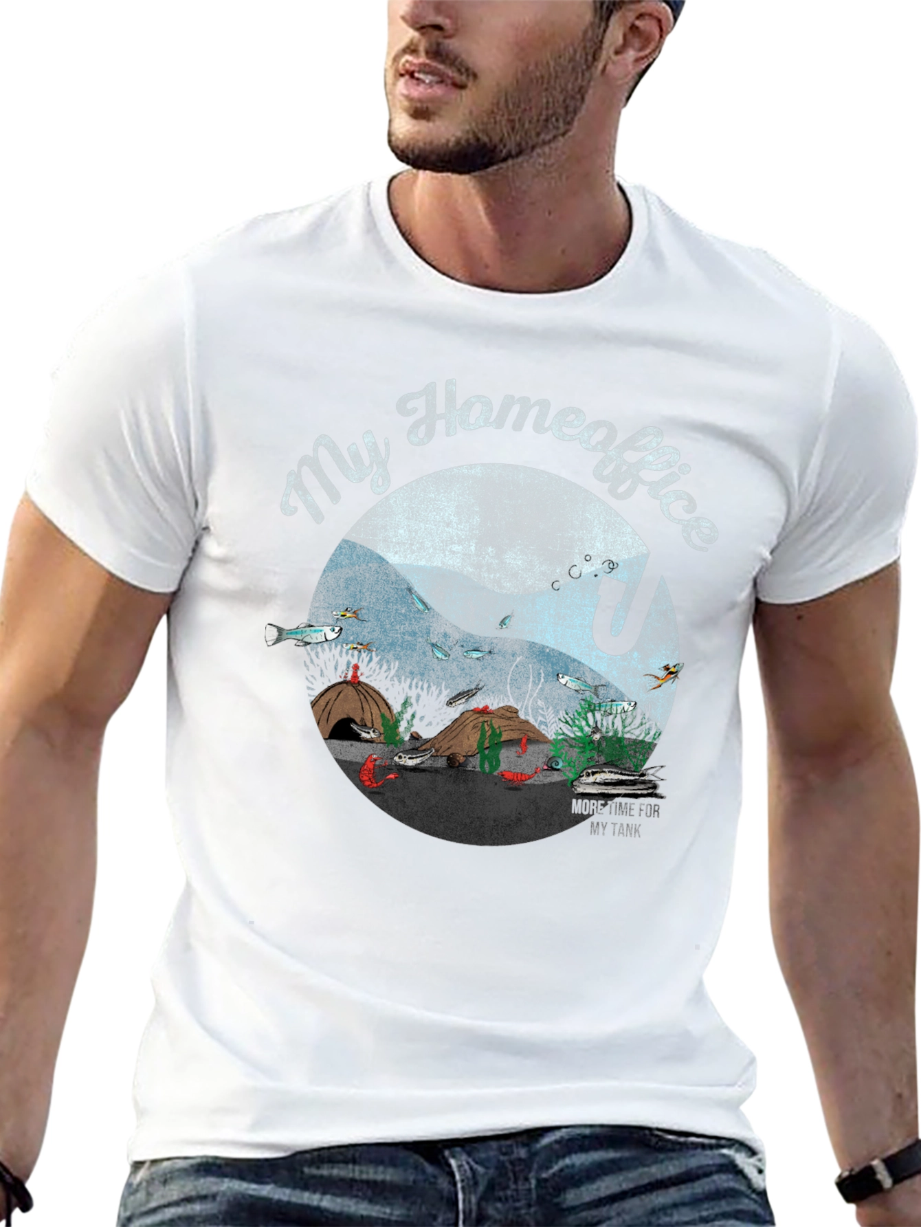 My Homeoffice Aquarium Graphic Tee