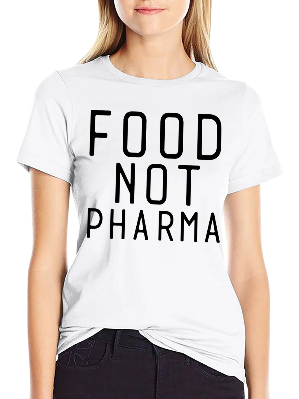 Food Not Pharma Graphic Tee
