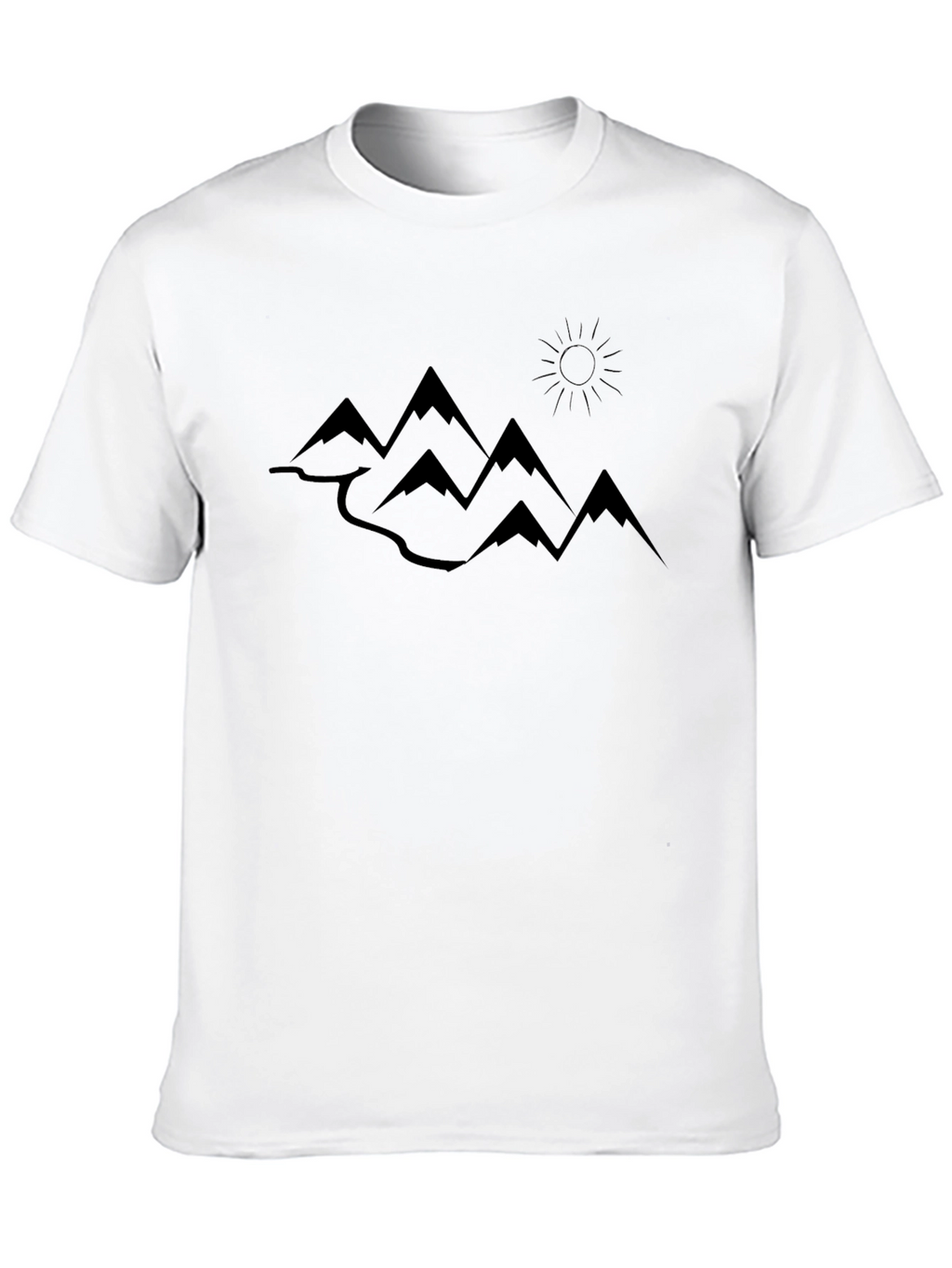 Mountain Vista Black T-Shirt
