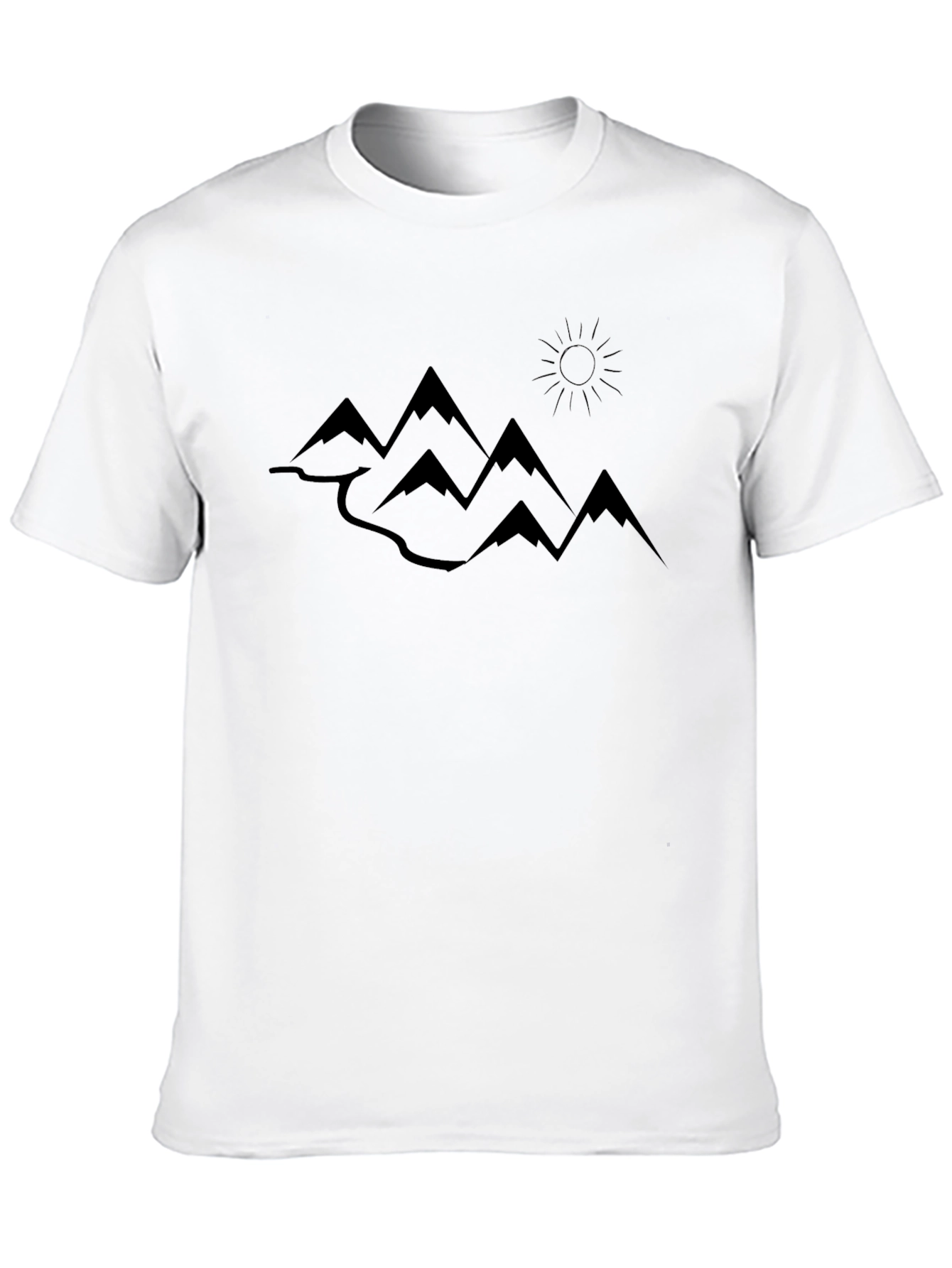 Mountain Vista Black T-Shirt