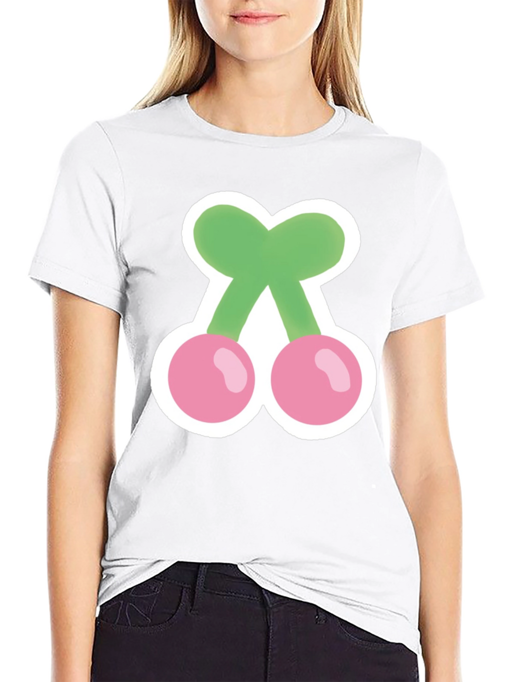 Cherry Graphic T-Shirt - Soft Cotton Blend