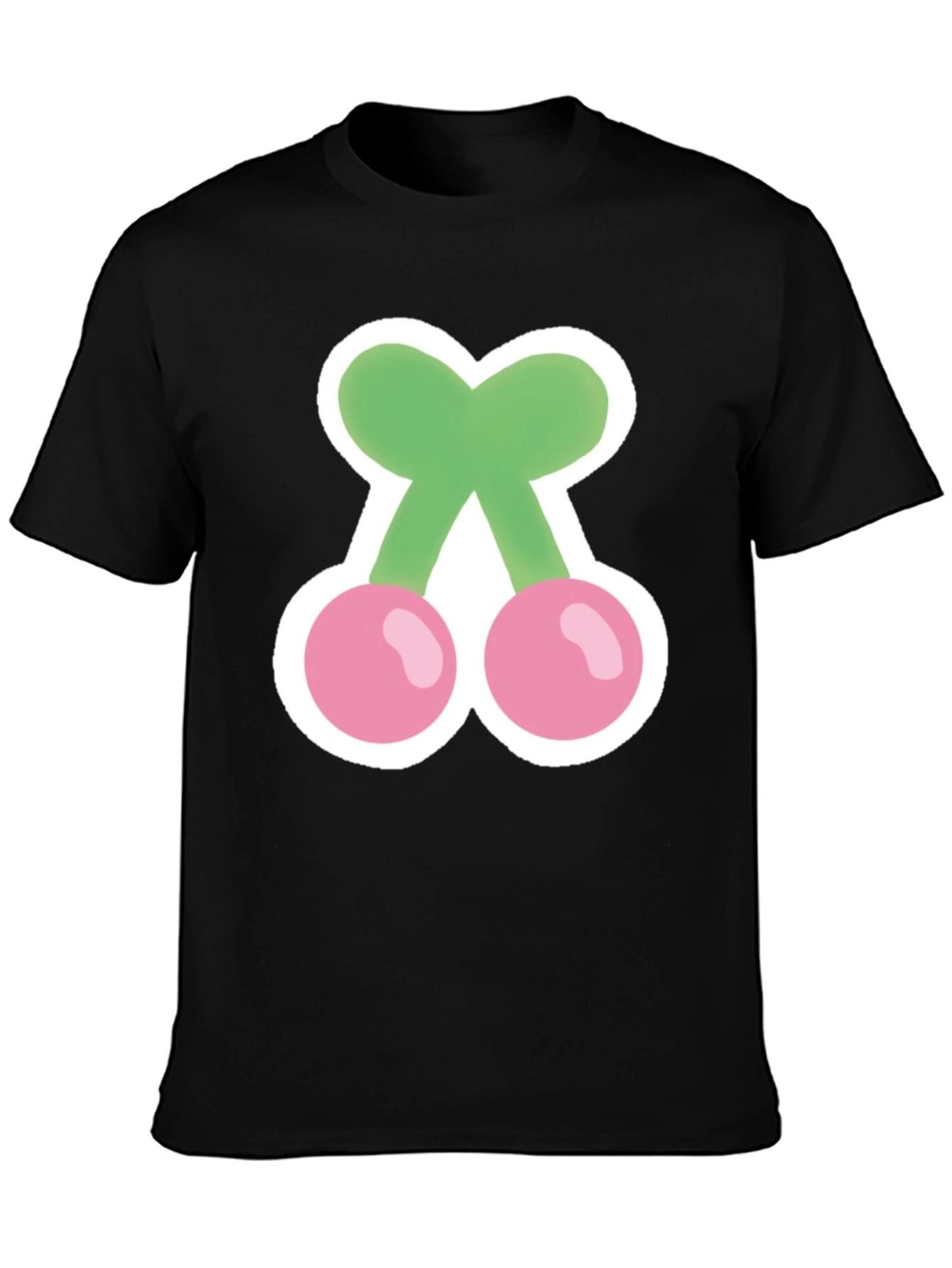 Cherry Graphic T-Shirt - Soft Cotton Blend