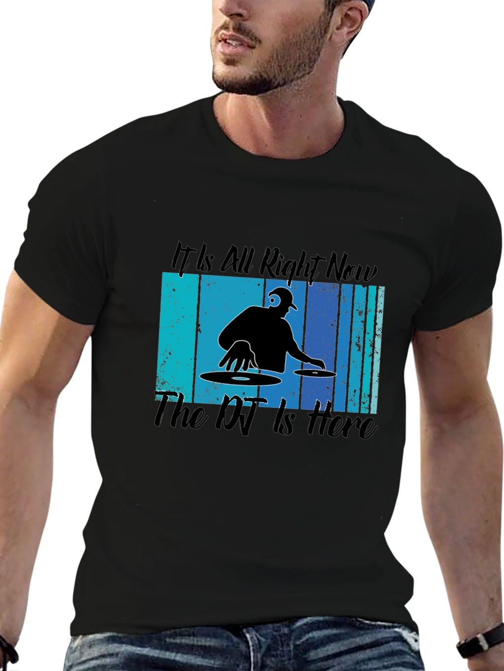 DJ Music T-Shirt - Its All Right Now