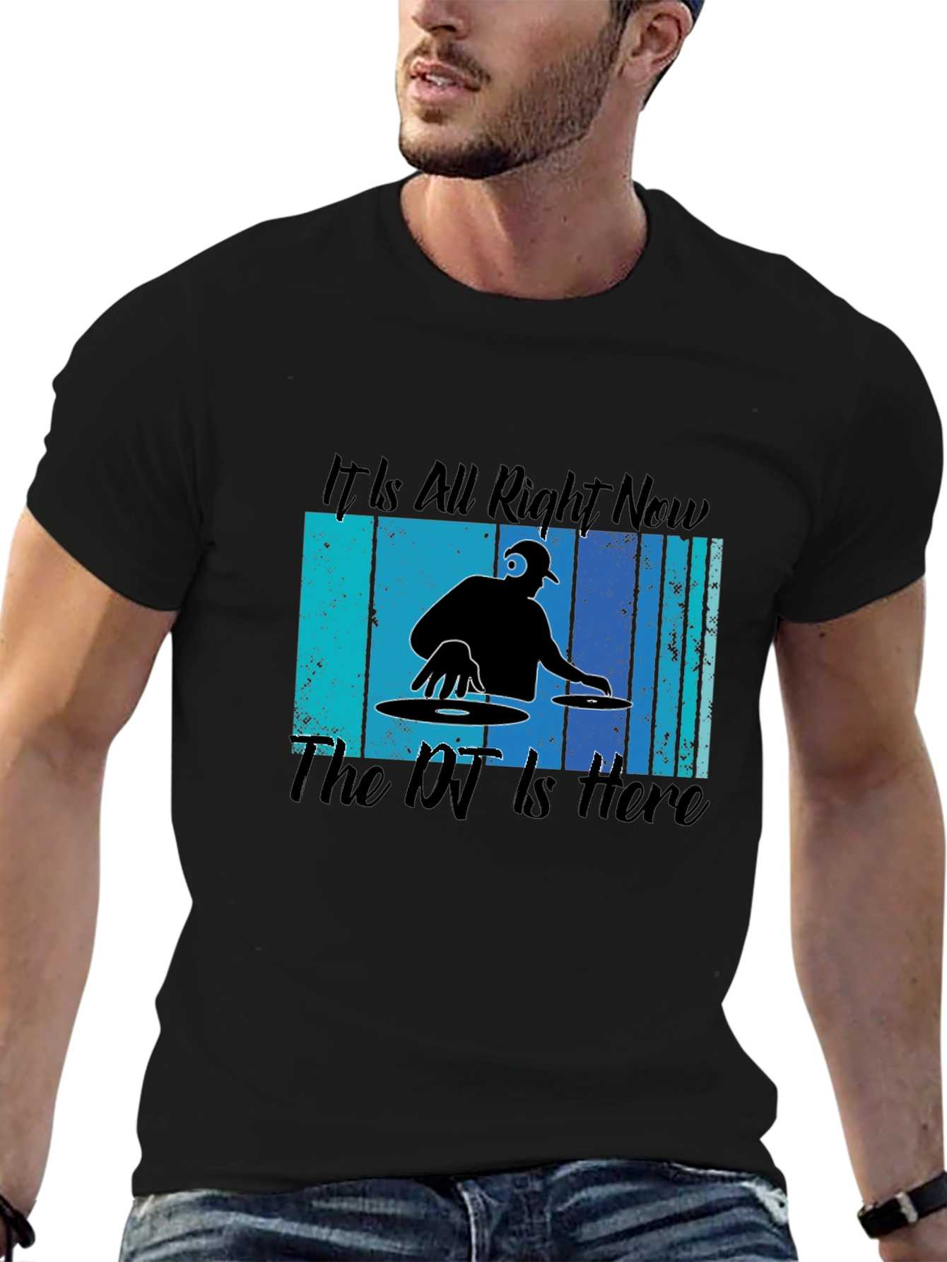 DJ Music T-Shirt - Its All Right Now