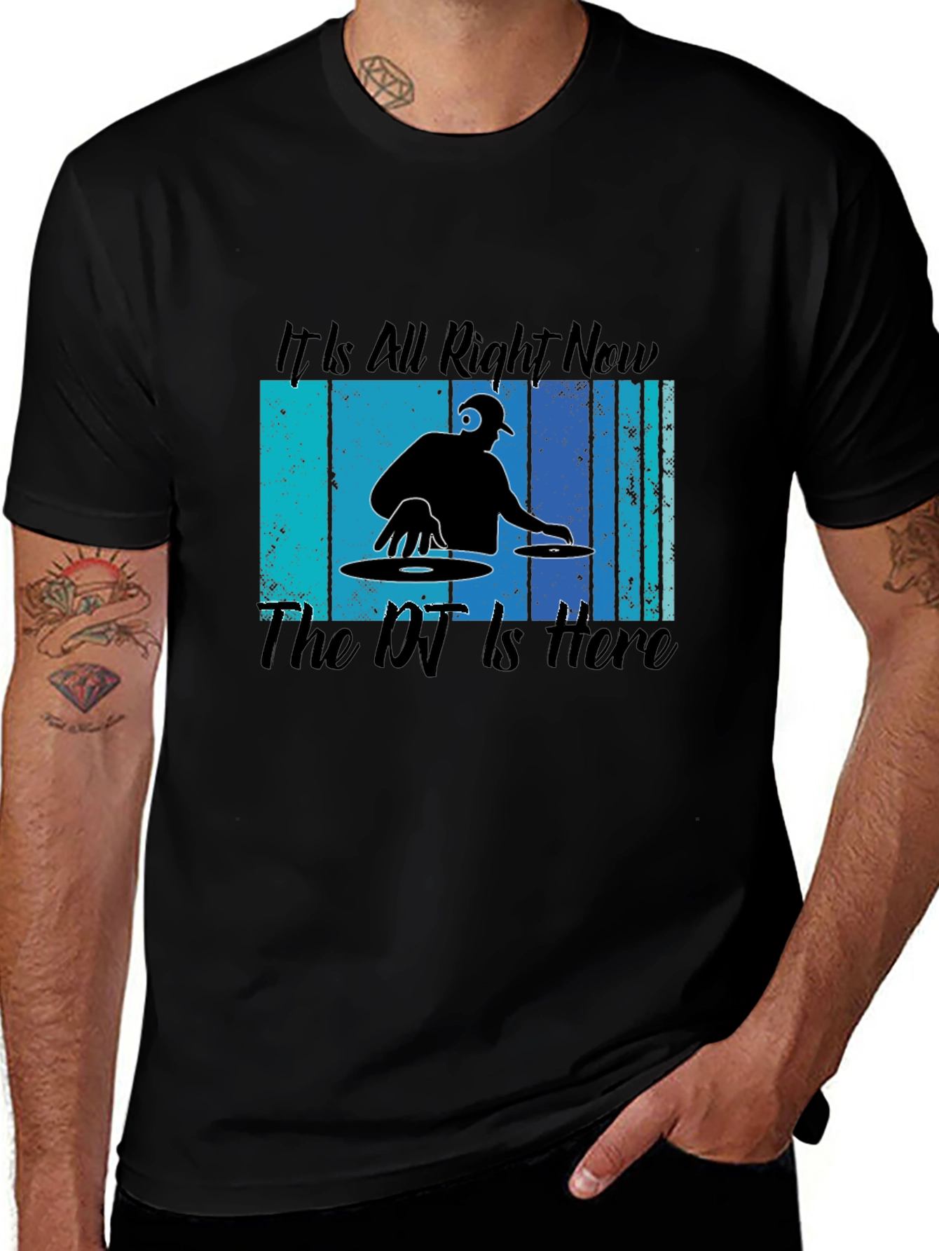 DJ Music T-Shirt - Its All Right Now