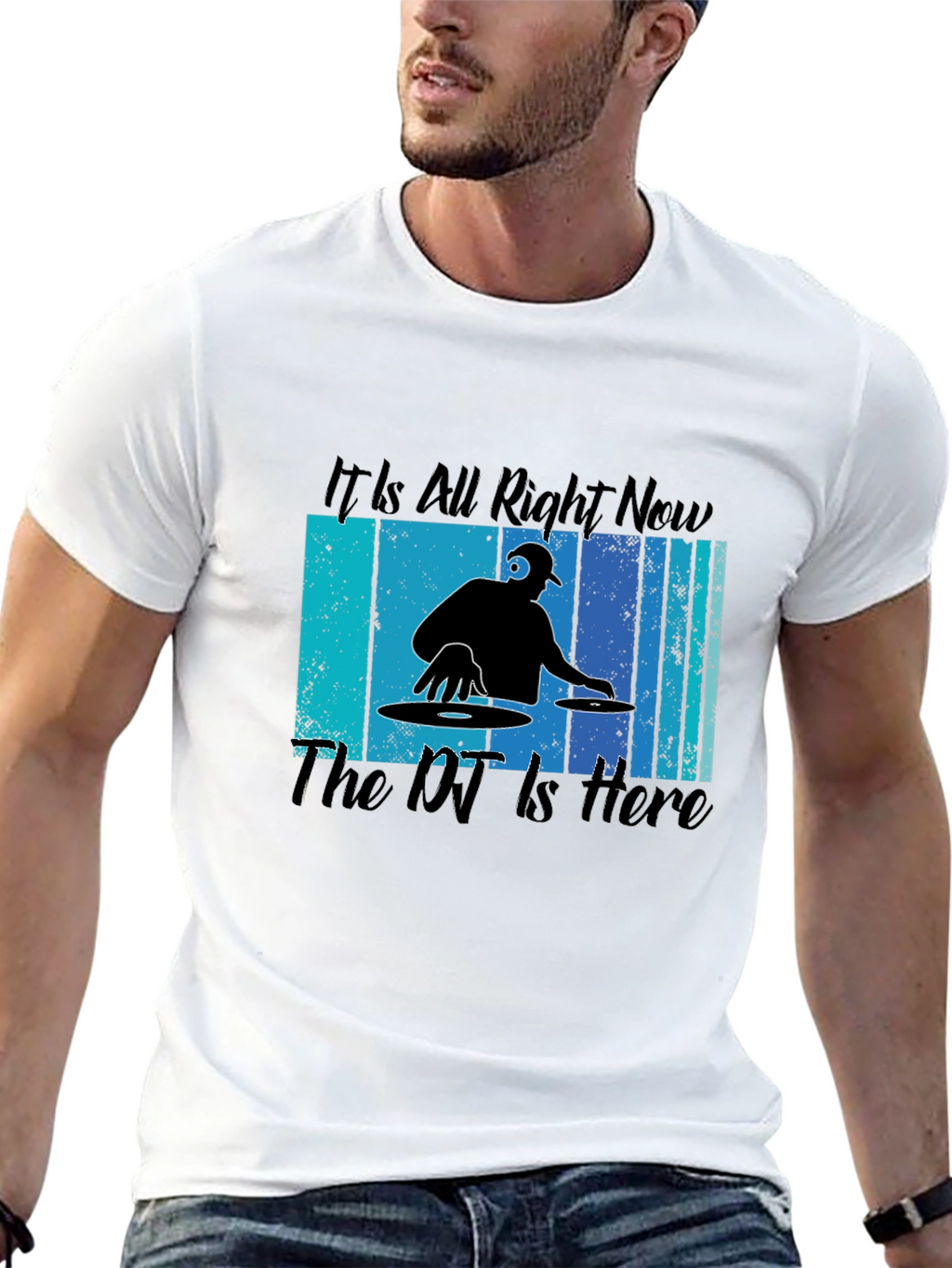 DJ Music T-Shirt - Its All Right Now