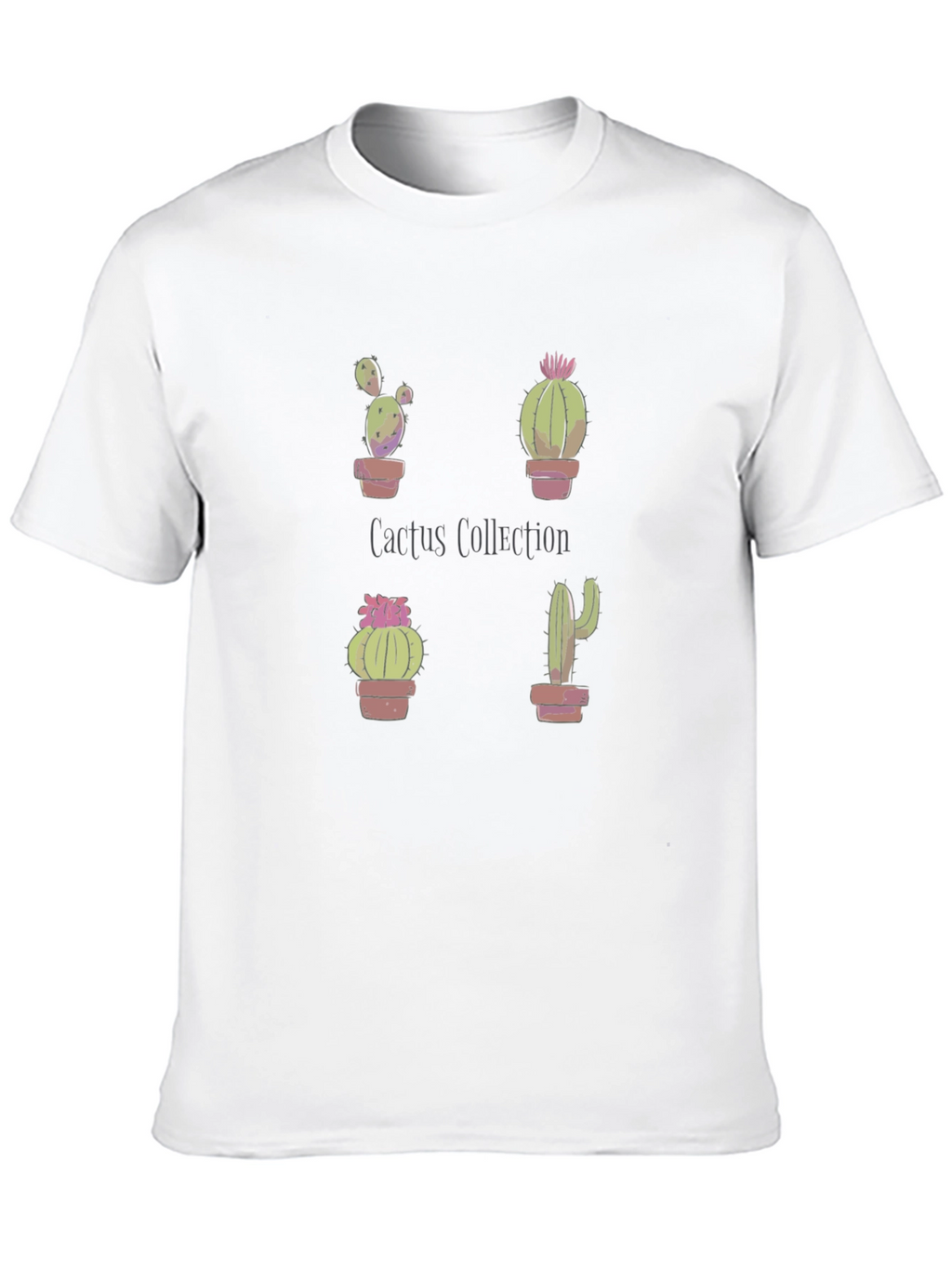 Cactus Collection Graphic T-Shirt