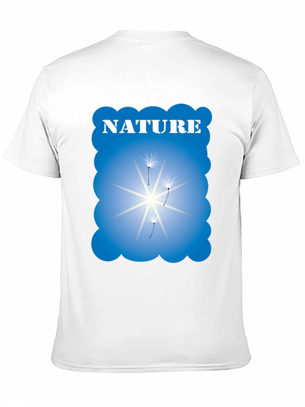 Nature Graphic Black T-Shirt