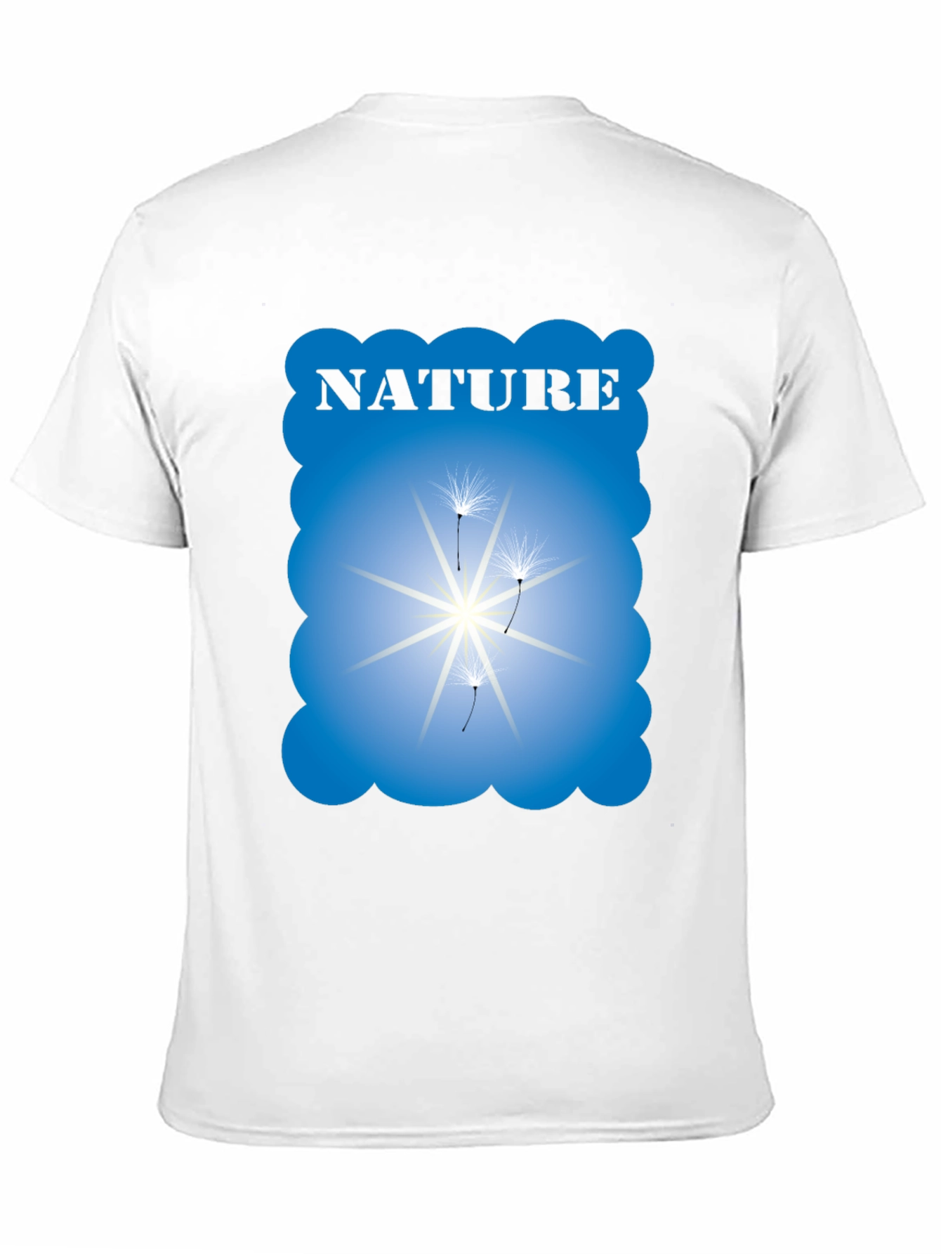 Nature Graphic Black T-Shirt