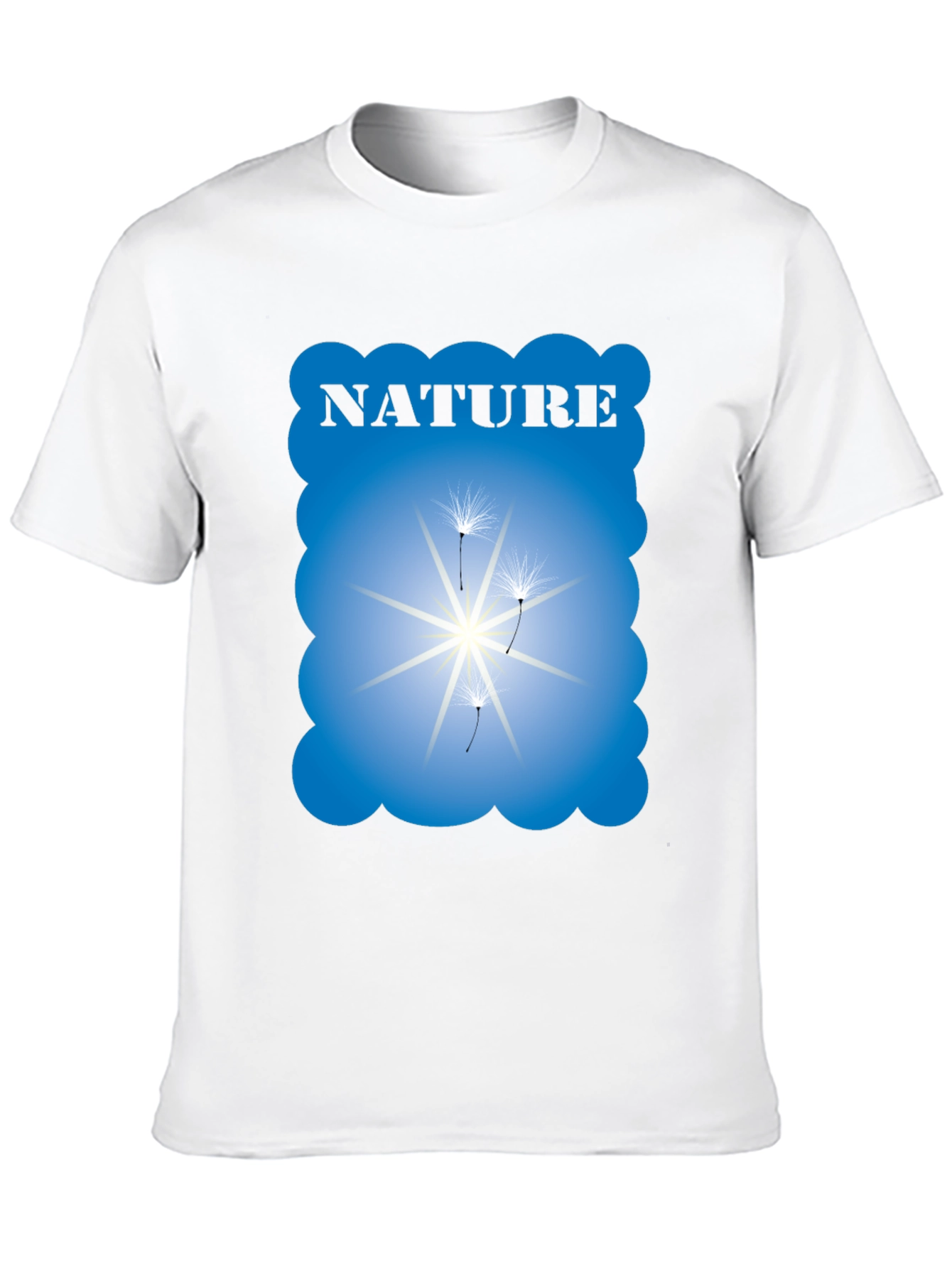 Nature Graphic Black T-Shirt