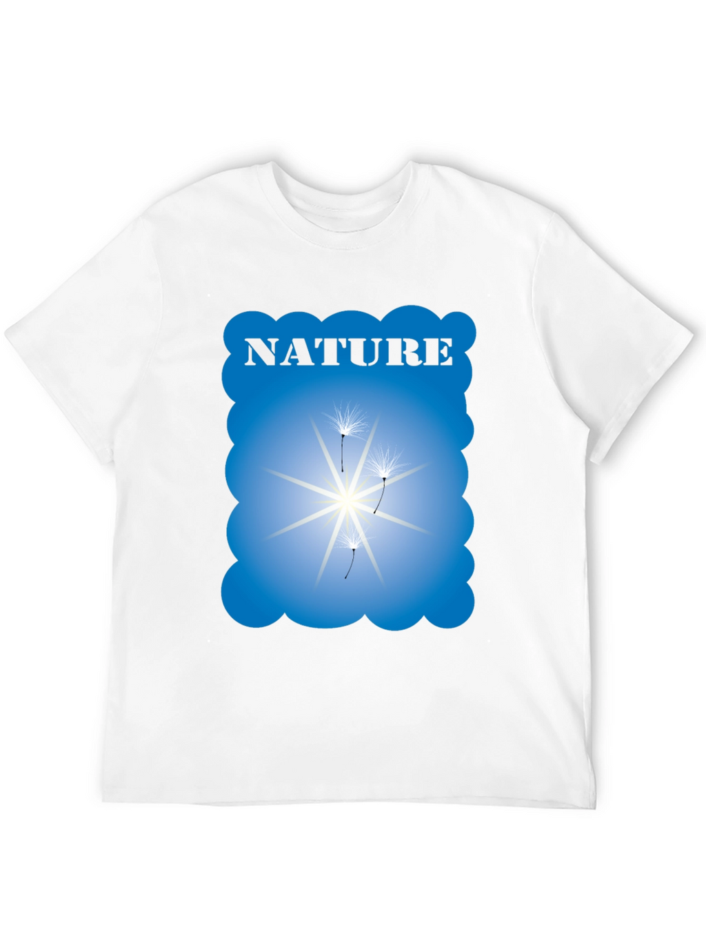 Nature Graphic Black T-Shirt