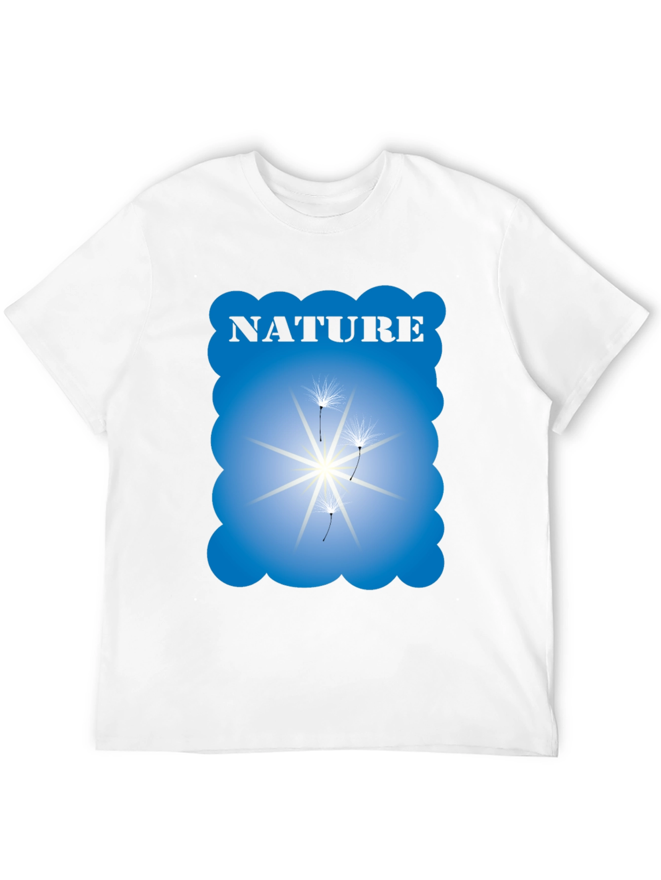 Nature Graphic Black T-Shirt