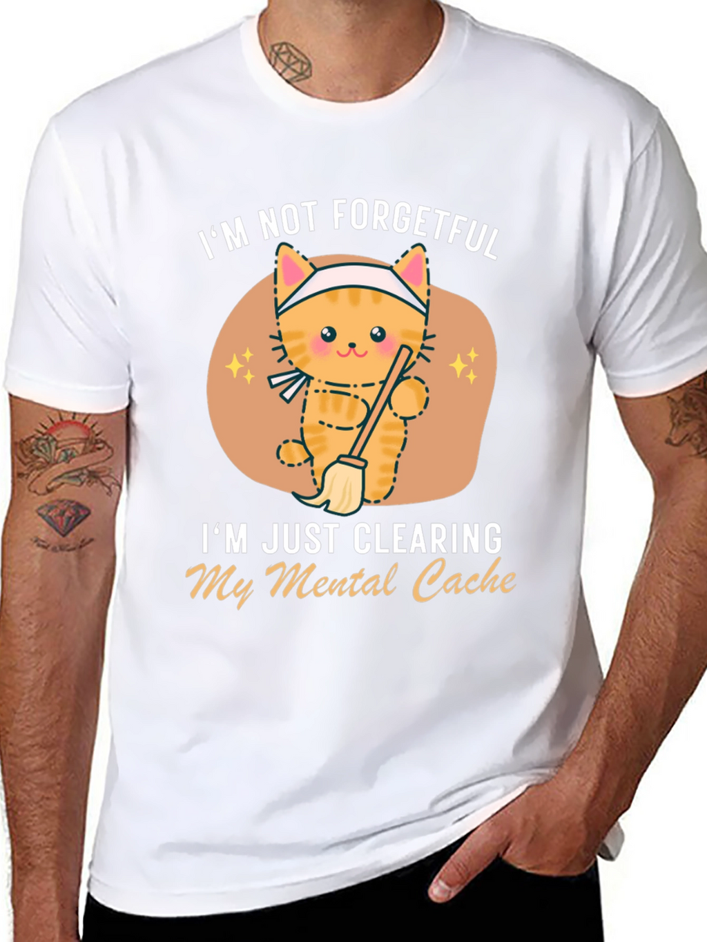 Funny Mental Cache T-Shirt