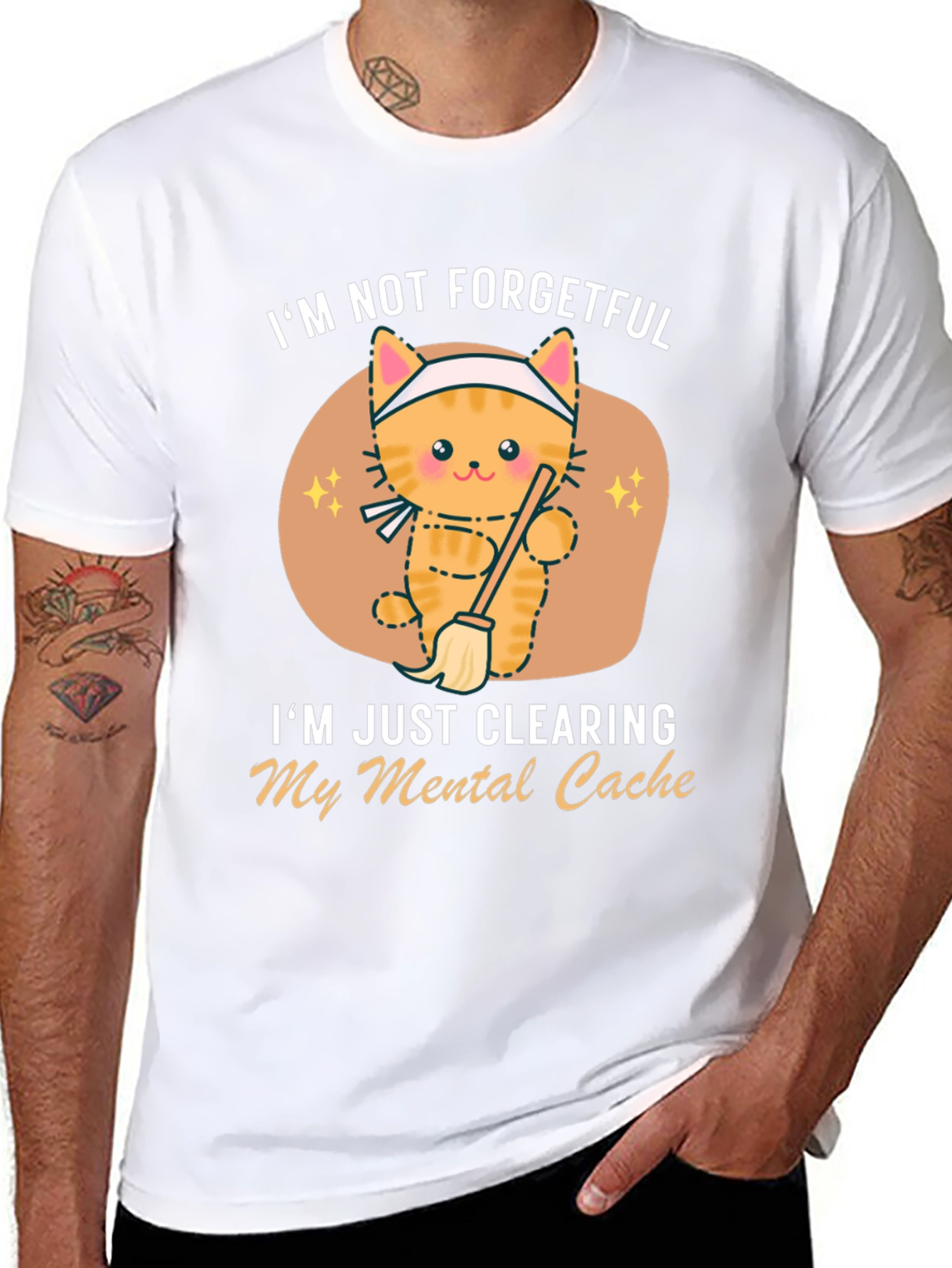 Funny Mental Cache T-Shirt