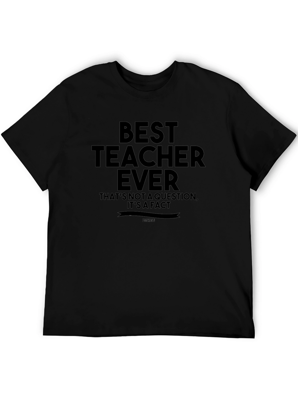 Best Teacher Ever T-Shirt - Fact Statement Tee