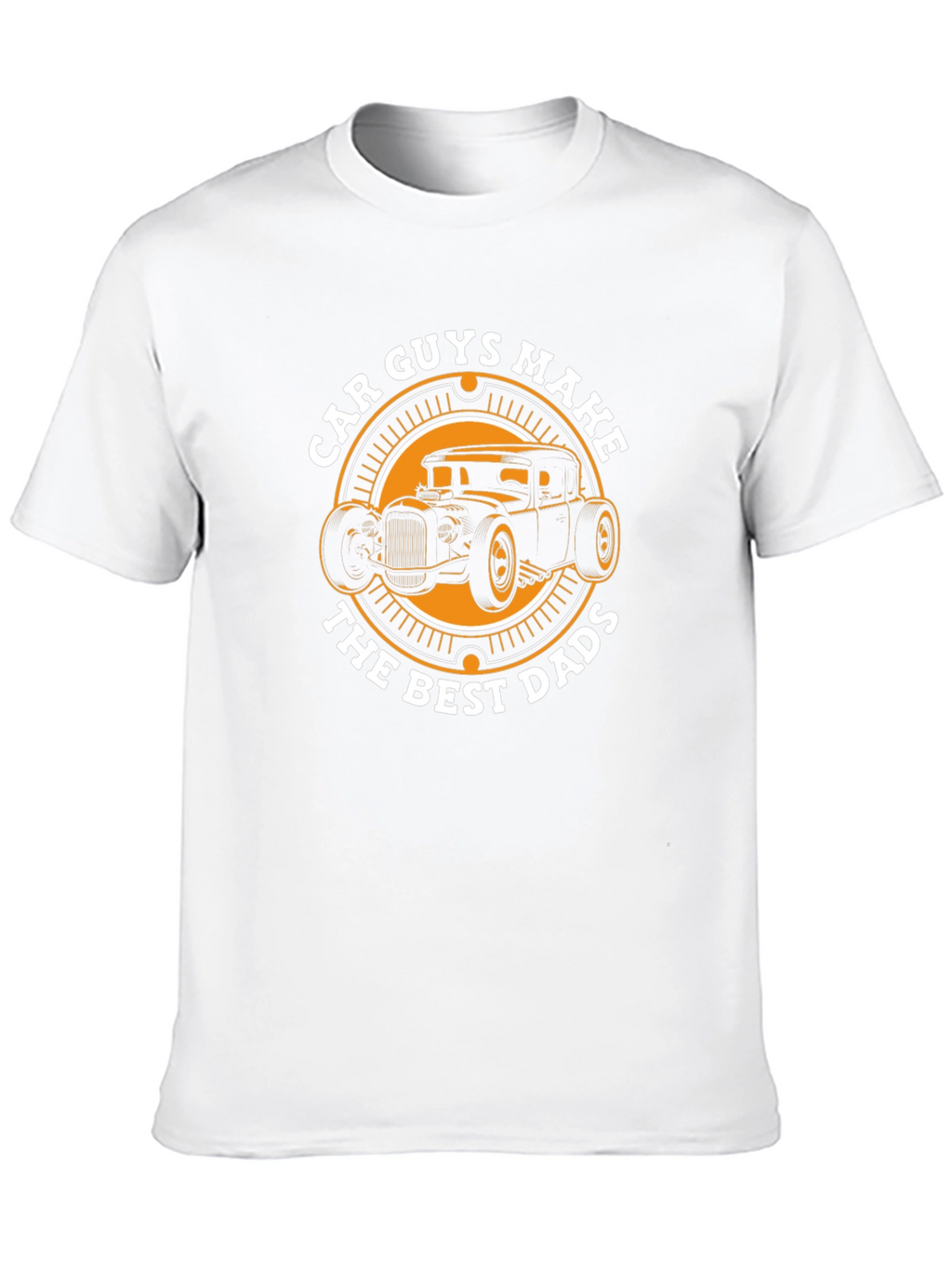 Car Guys Best Dads Black Graphic Tee