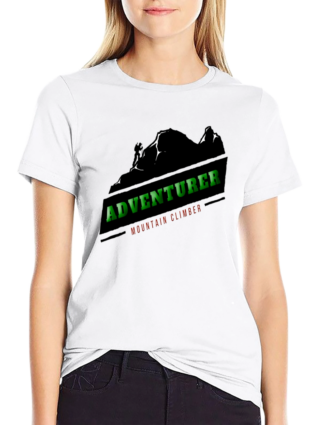 Adventurer Mountain Climber Graphic Tee