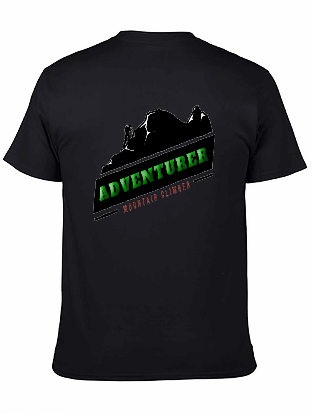 Adventurer Mountain Climber Graphic Tee