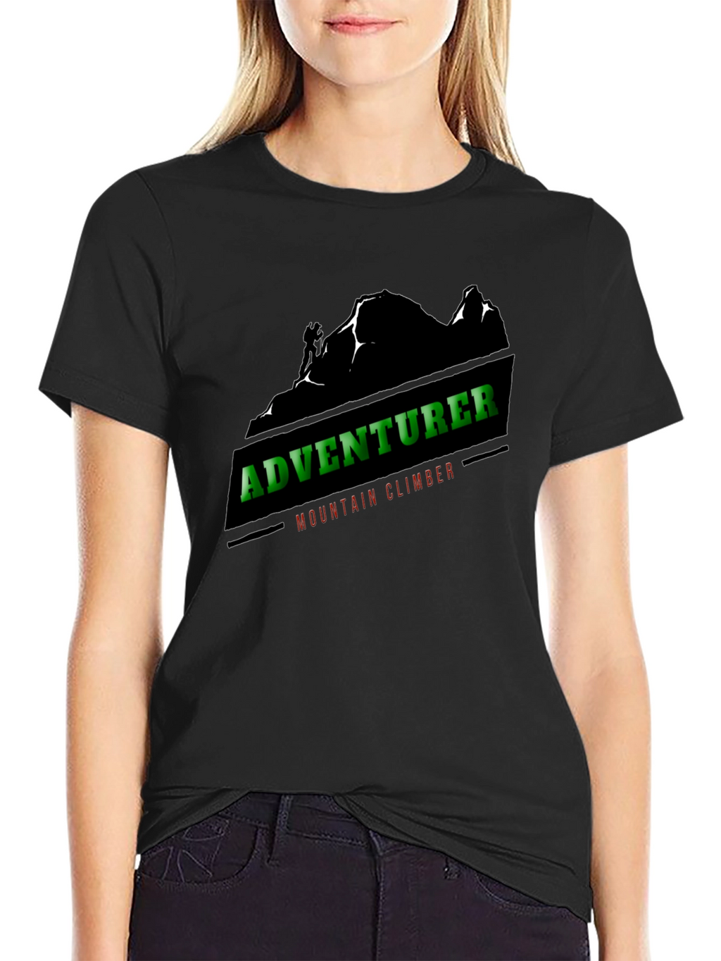 Adventurer Mountain Climber Graphic Tee