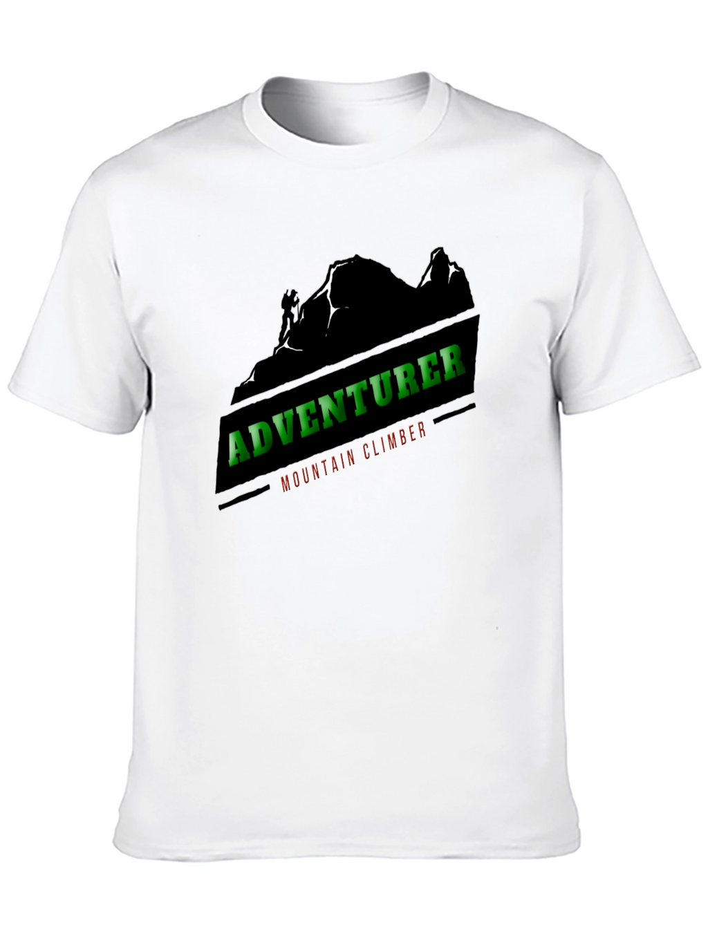 Adventurer Mountain Climber Graphic Tee