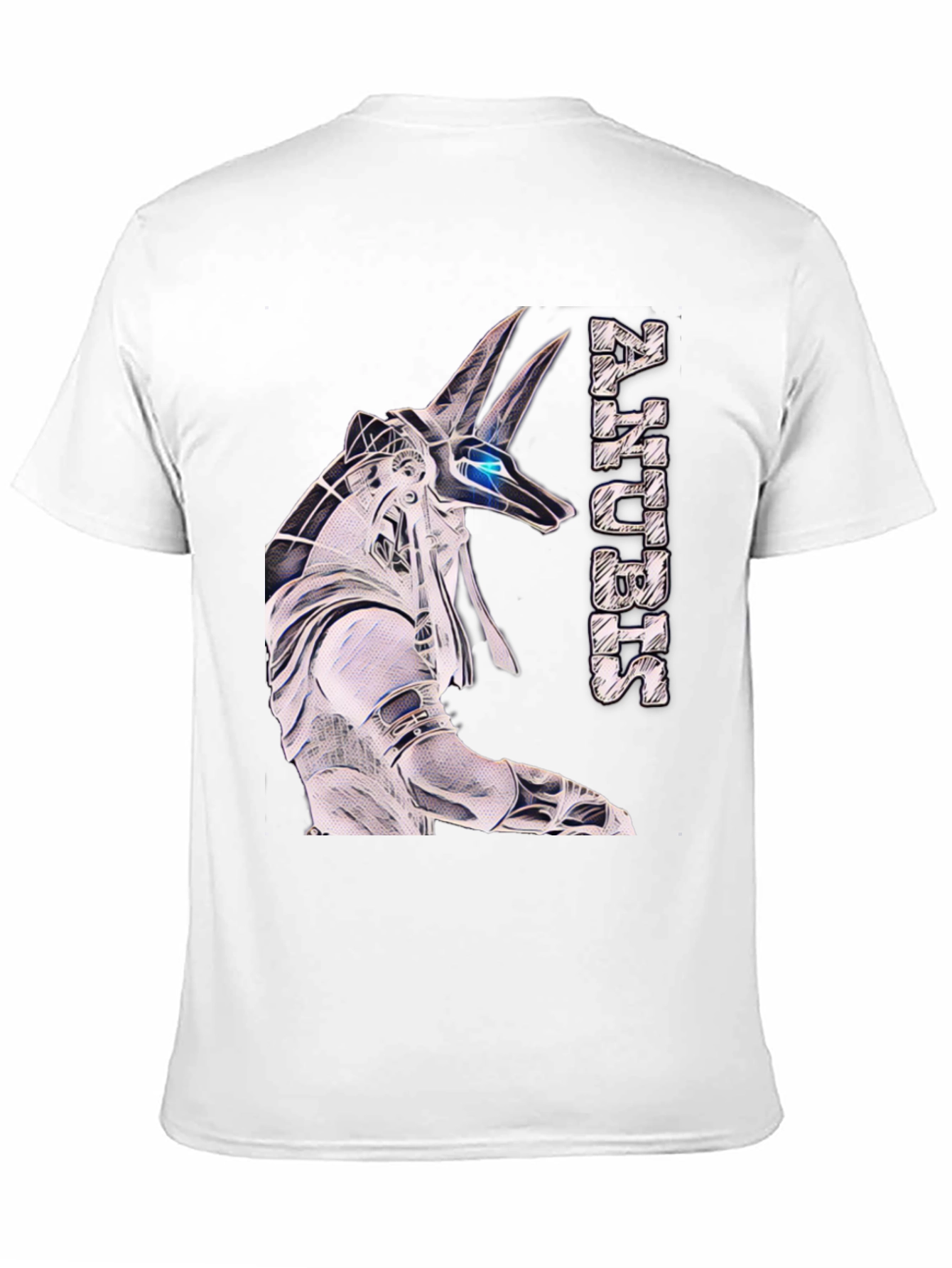 Anubis Graphic Tee - Egyptian God Style