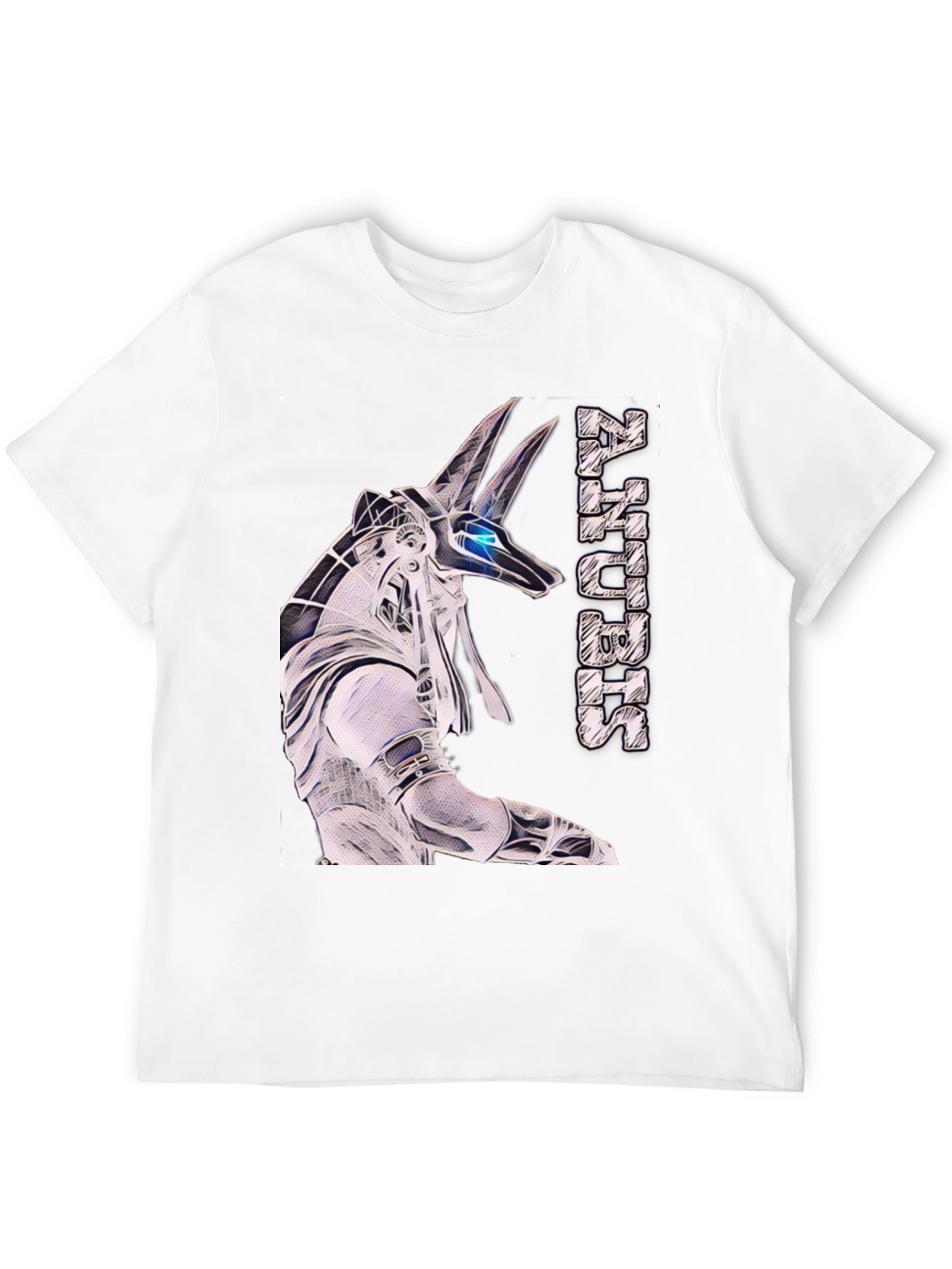 Anubis Graphic Tee - Egyptian God Style