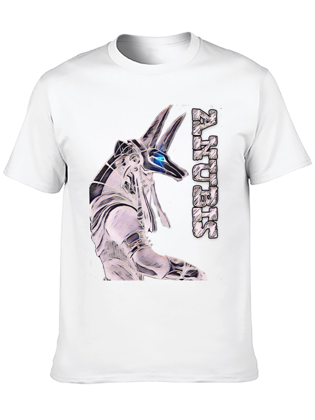 Anubis Graphic Tee - Egyptian God Style