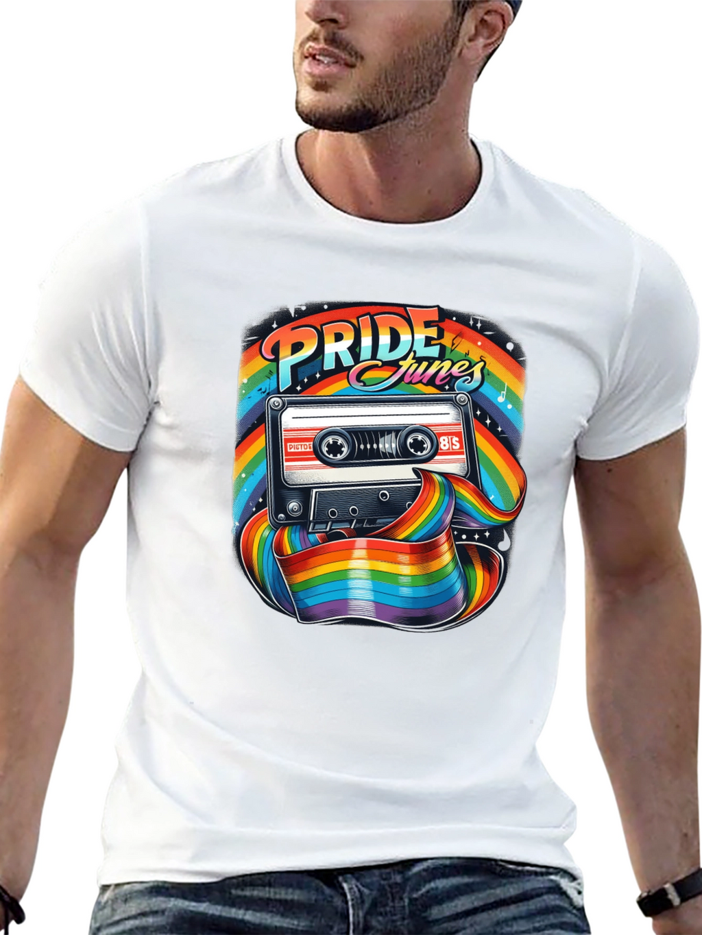 Pride Tunes Retro Cassette T-Shirt