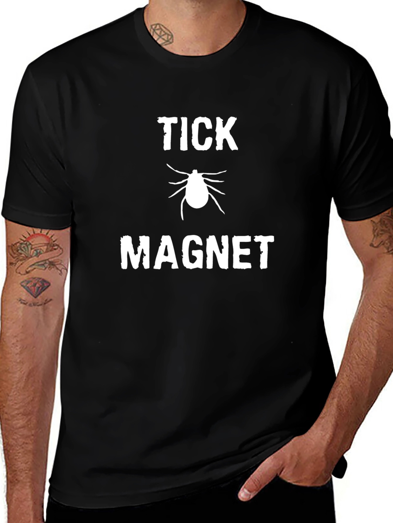 Tick Magnet Graphic T-Shirt