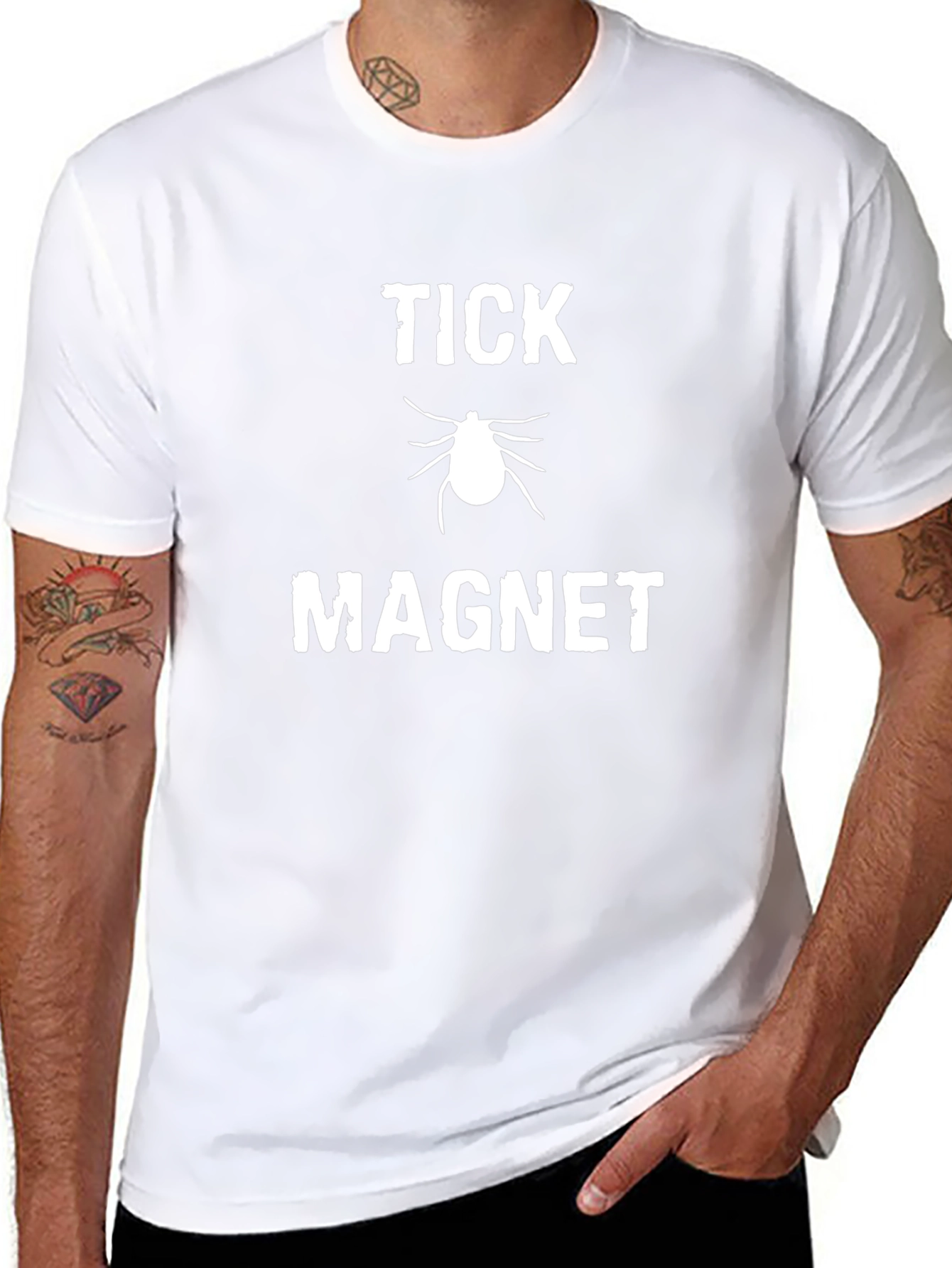 Tick Magnet Graphic T-Shirt