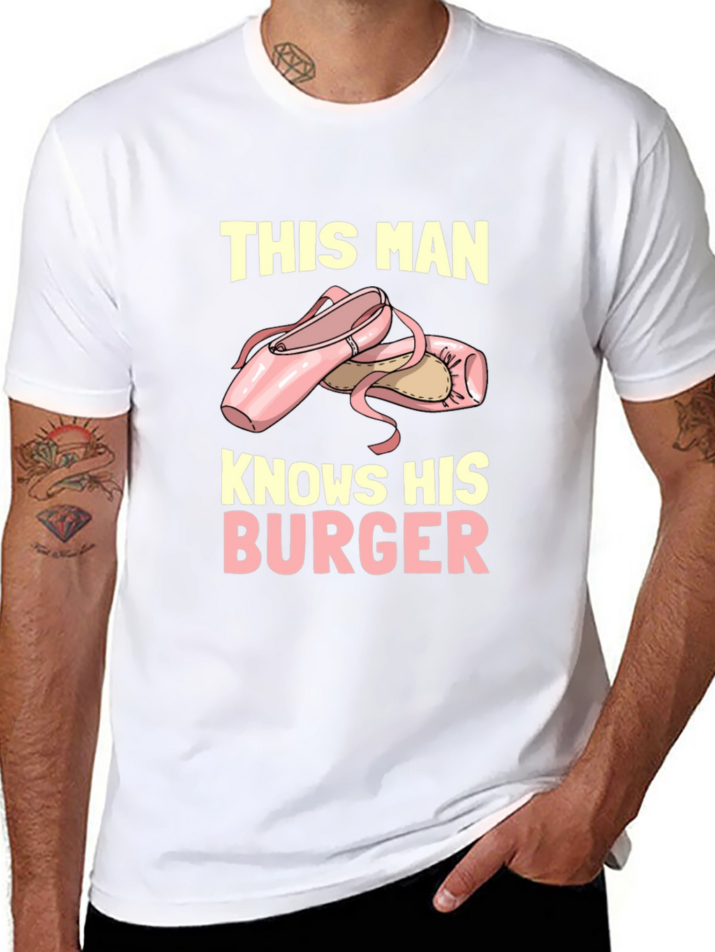 Ballet Humor T-Shirt - This Man Knows His...