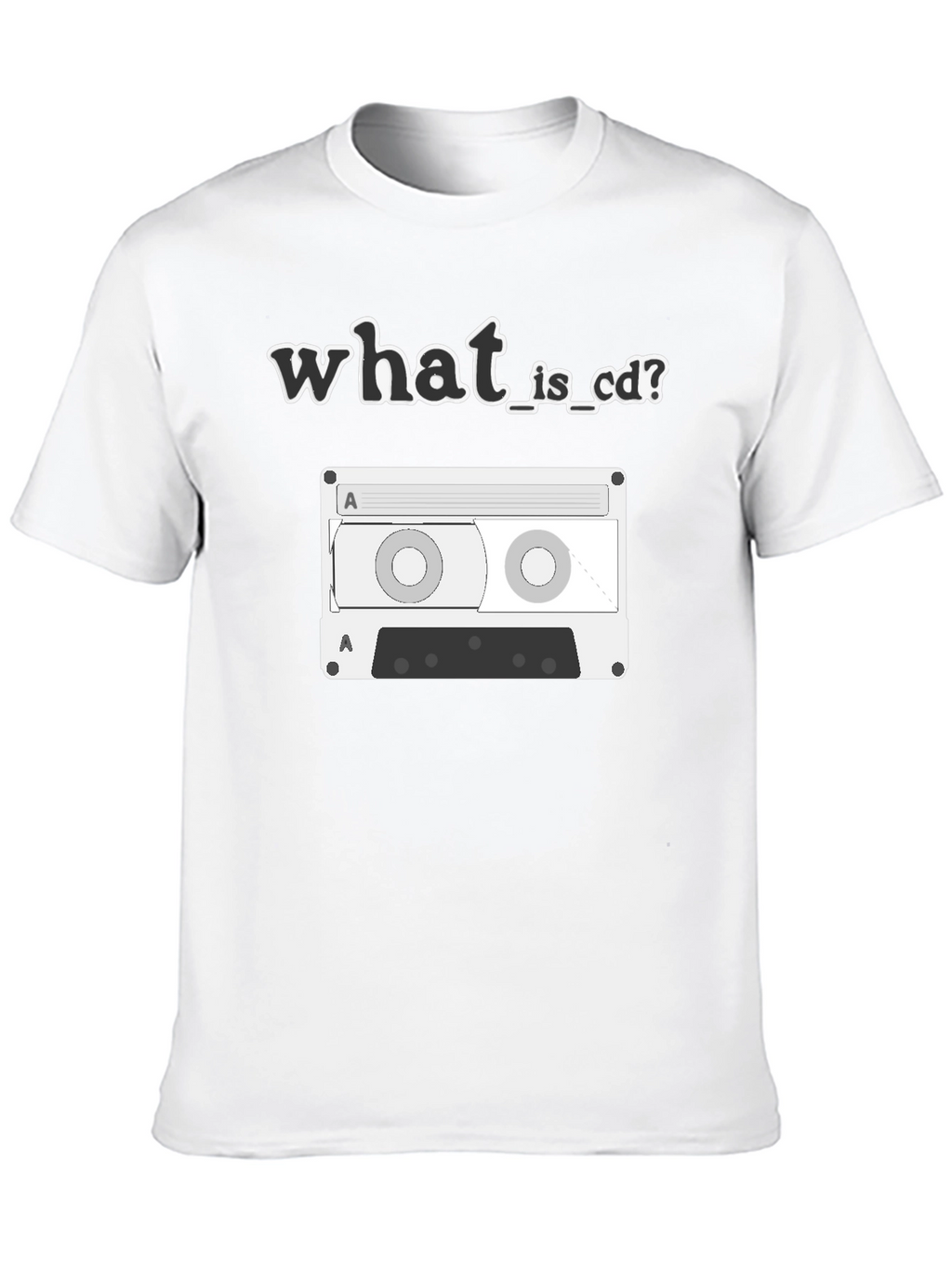 What is CD? Cassette Tape Graphic Tee