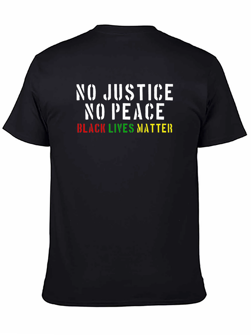 No Justice No Peace Black Lives Matter T-Shirt