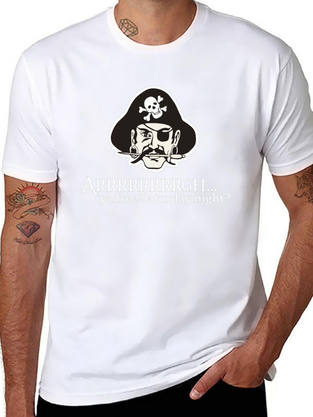 Arrrgh Pirate Saturday Night T-Shirt