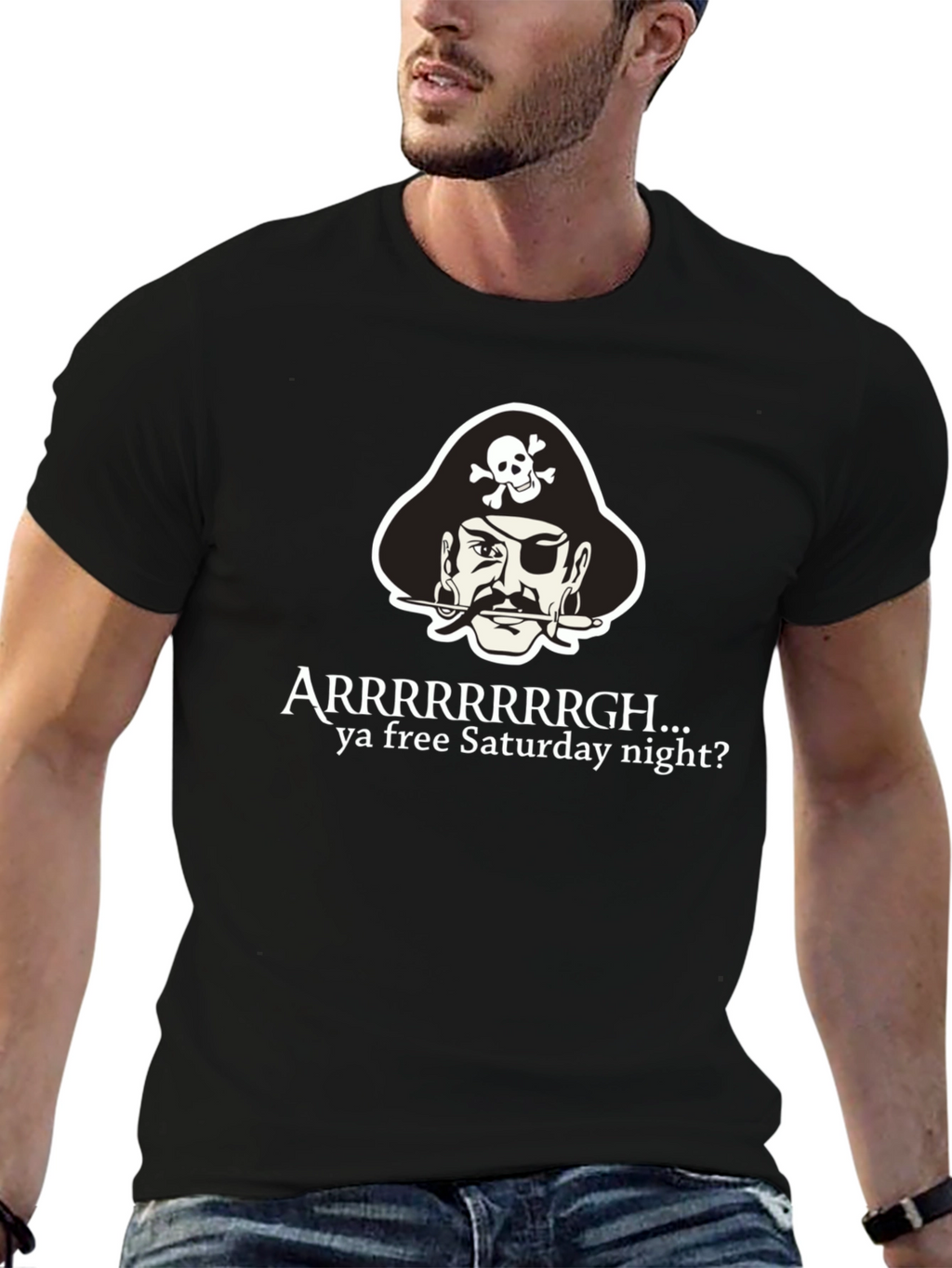 Arrrgh Pirate Saturday Night T-Shirt