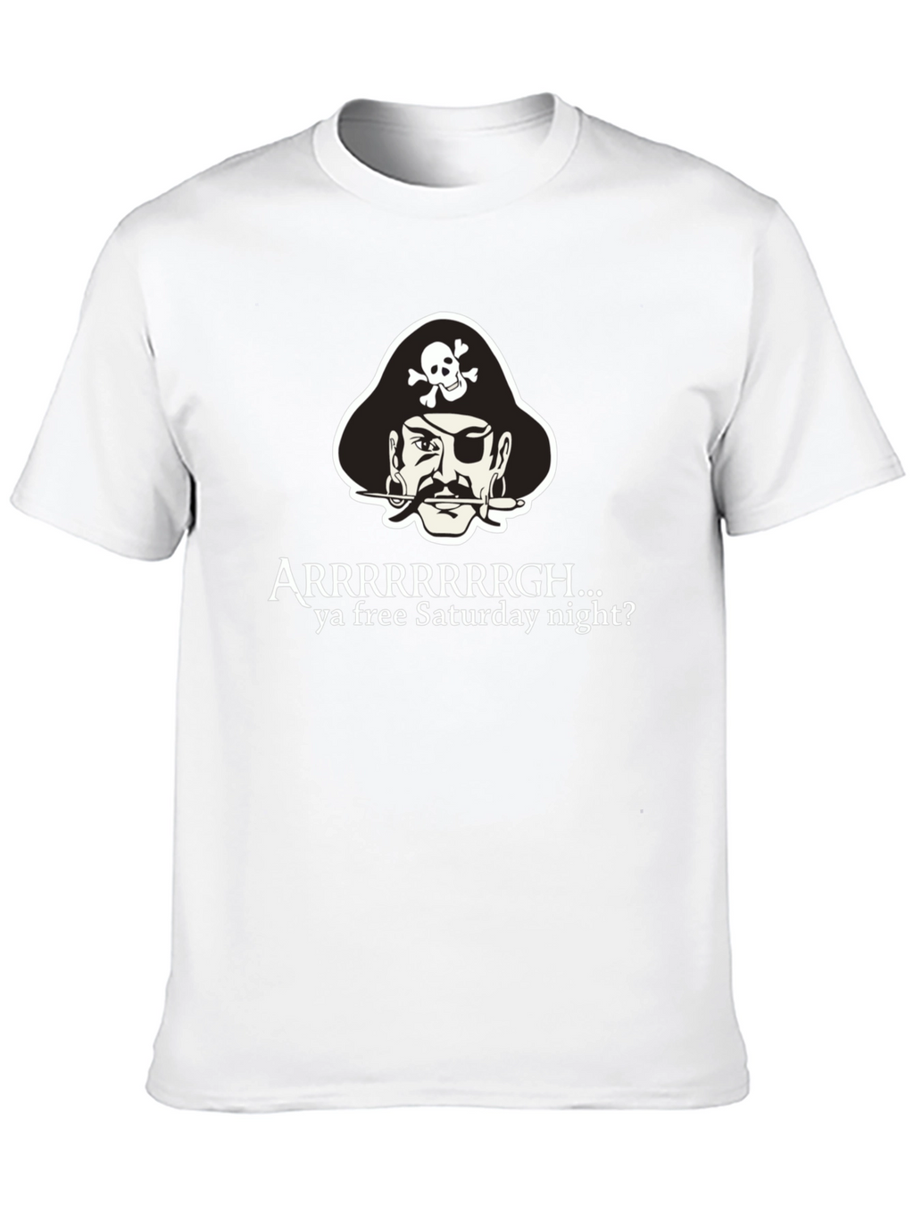 Arrrgh Pirate Saturday Night T-Shirt