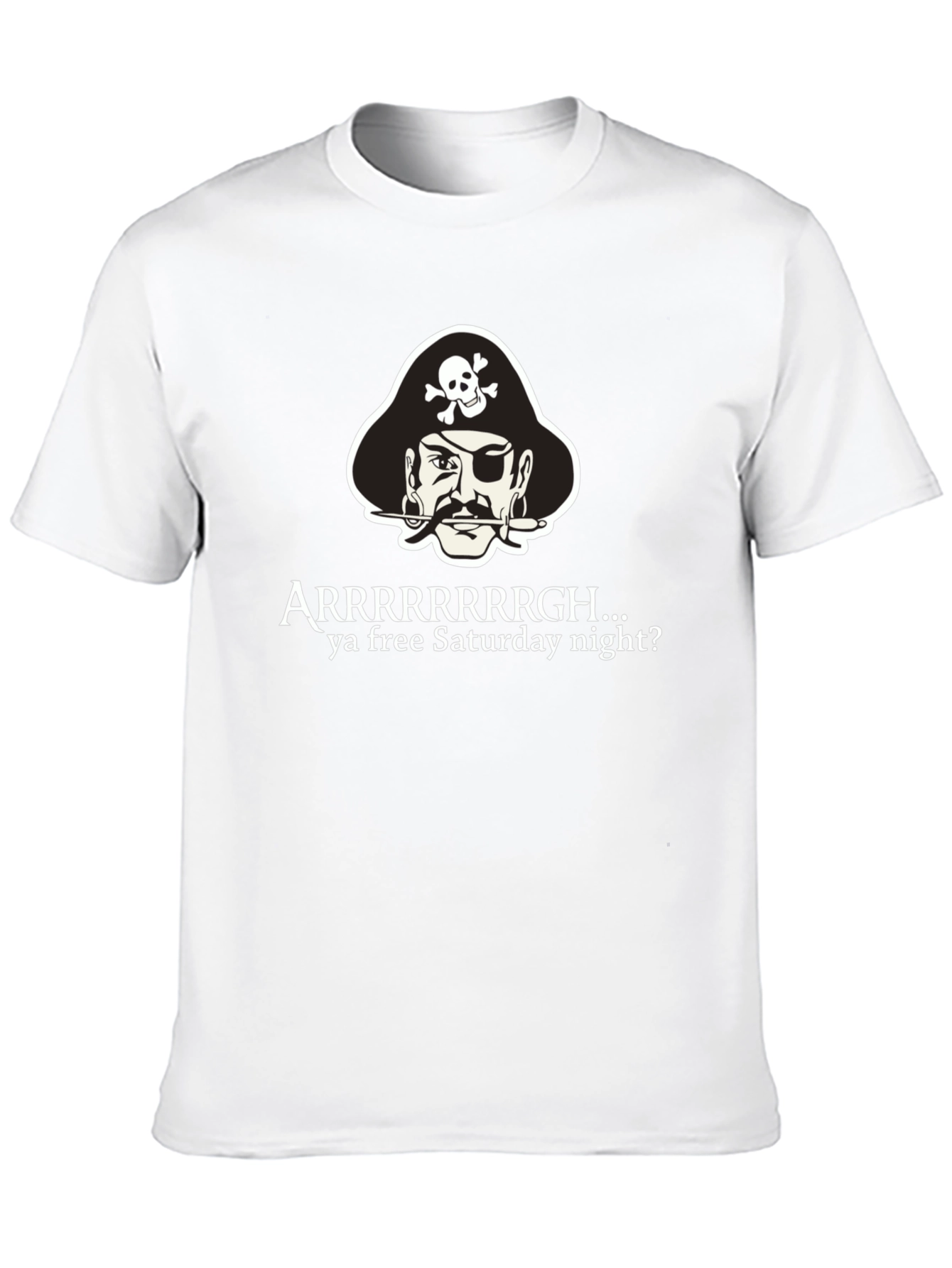 Arrrgh Pirate Saturday Night T-Shirt