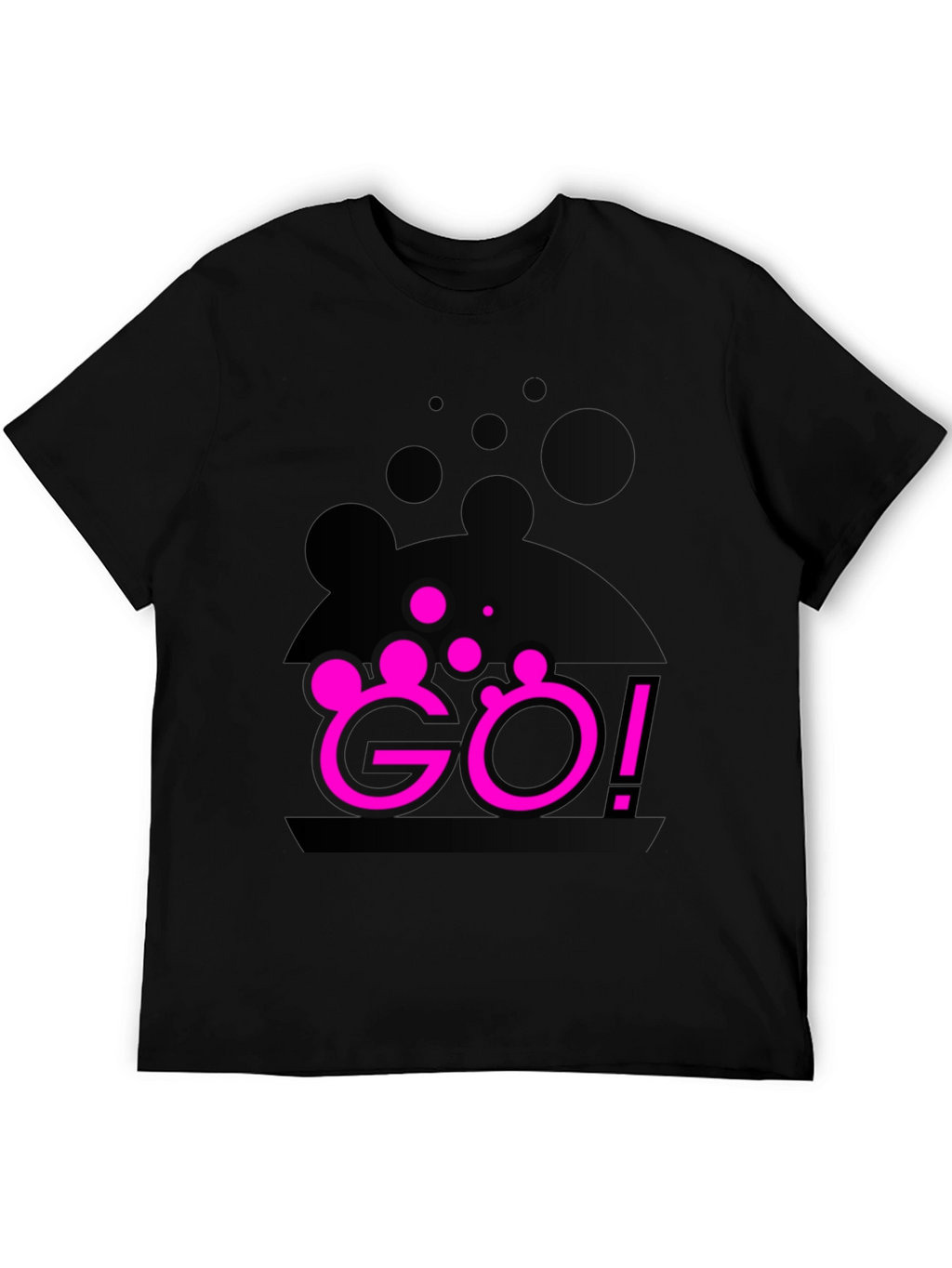 Bold Go! Graphic Tee - Modern Streetwear
