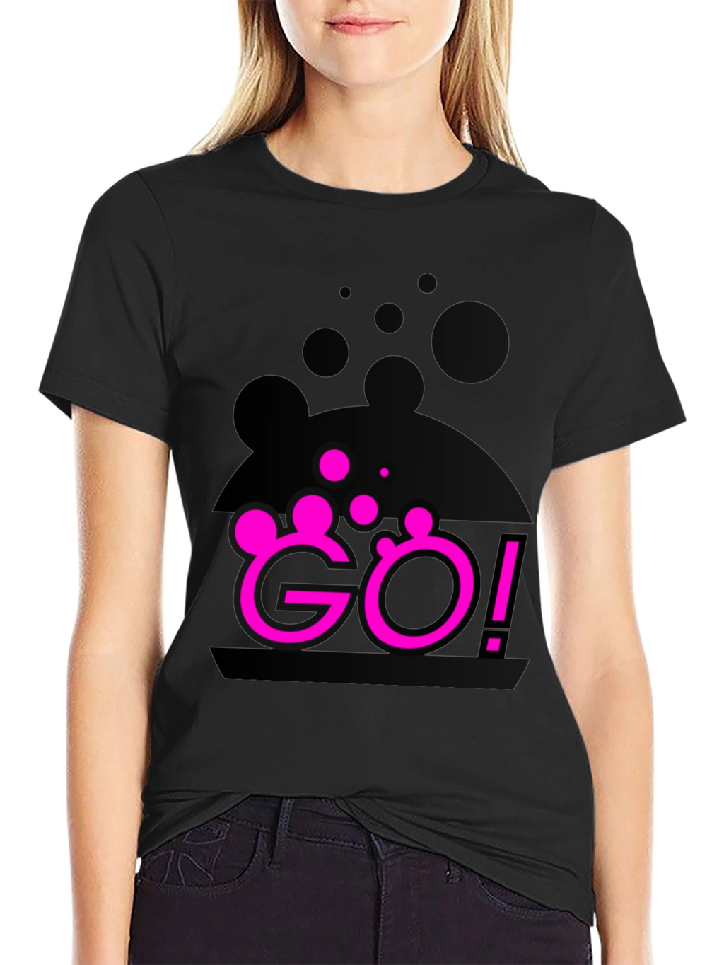 Bold Go! Graphic Tee - Modern Streetwear