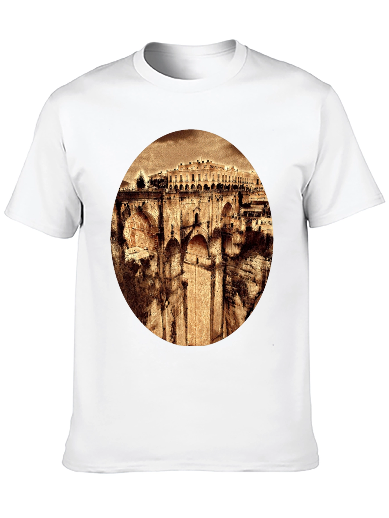 Vintage Bridge Graphic T-Shirt