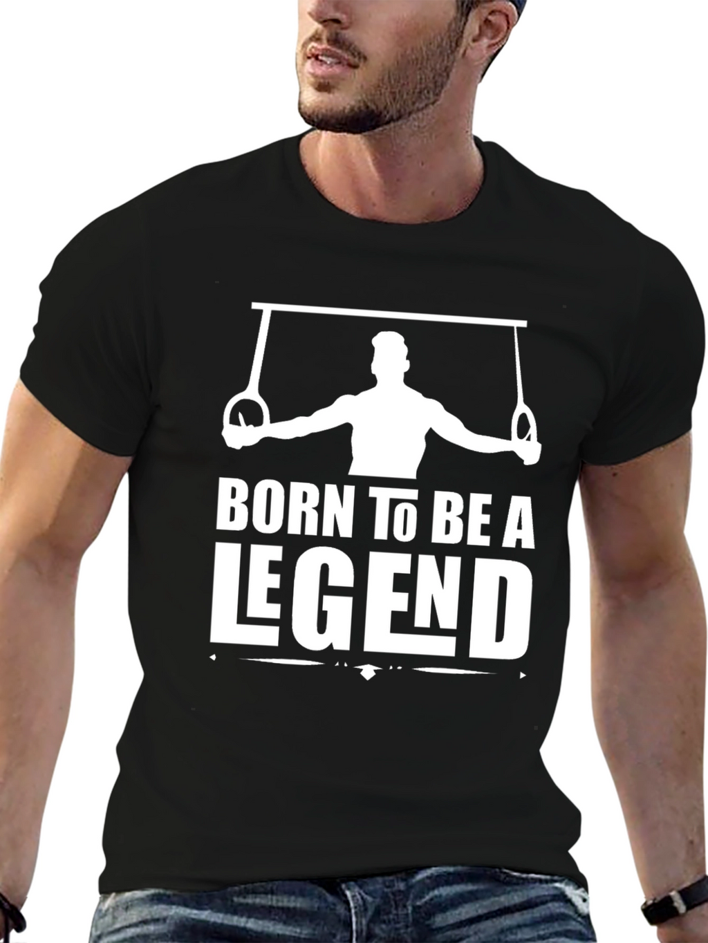 Born To Be A Legend Gymnast T-Shirt