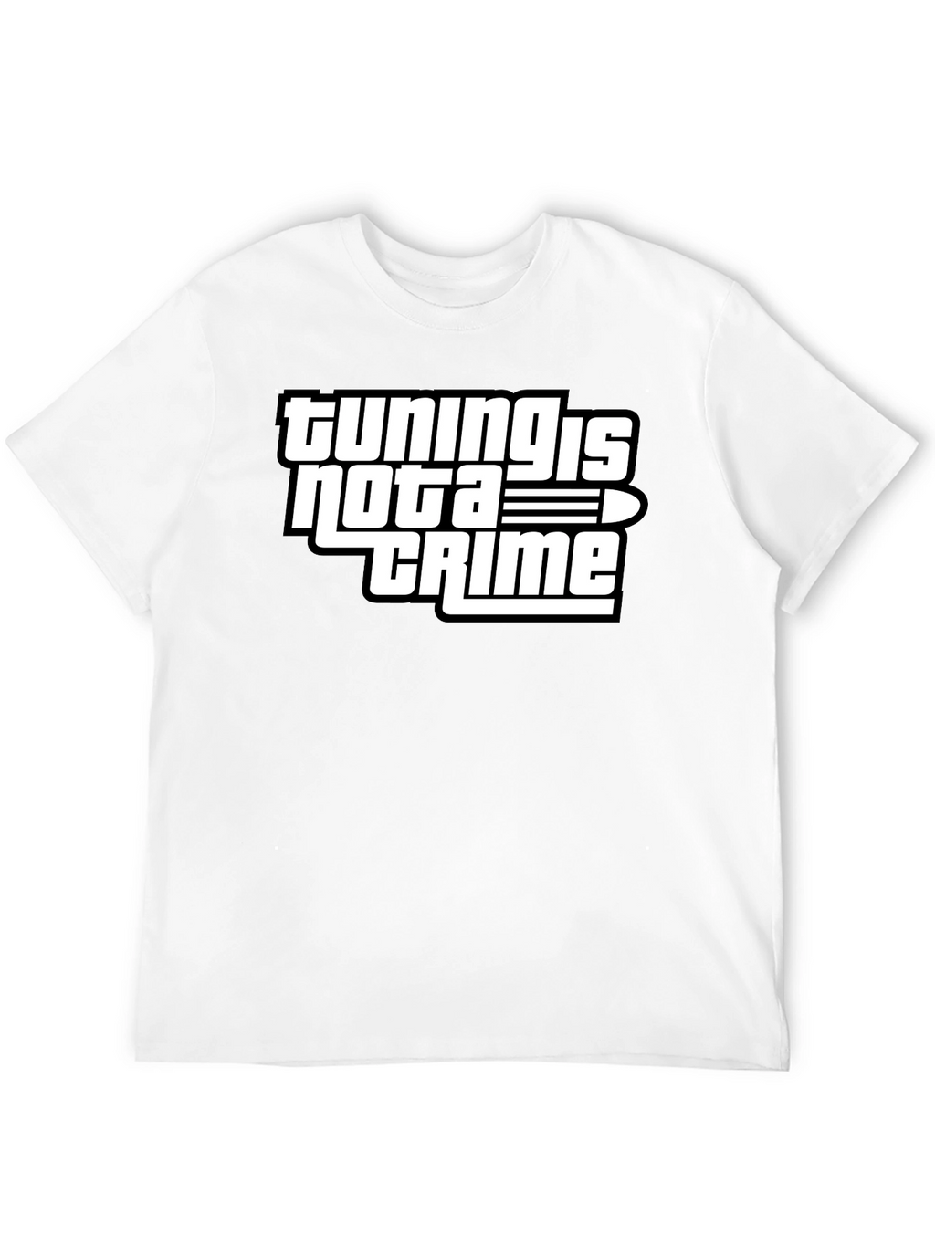 Tuning is Not a Crime Graphic T-Shirt