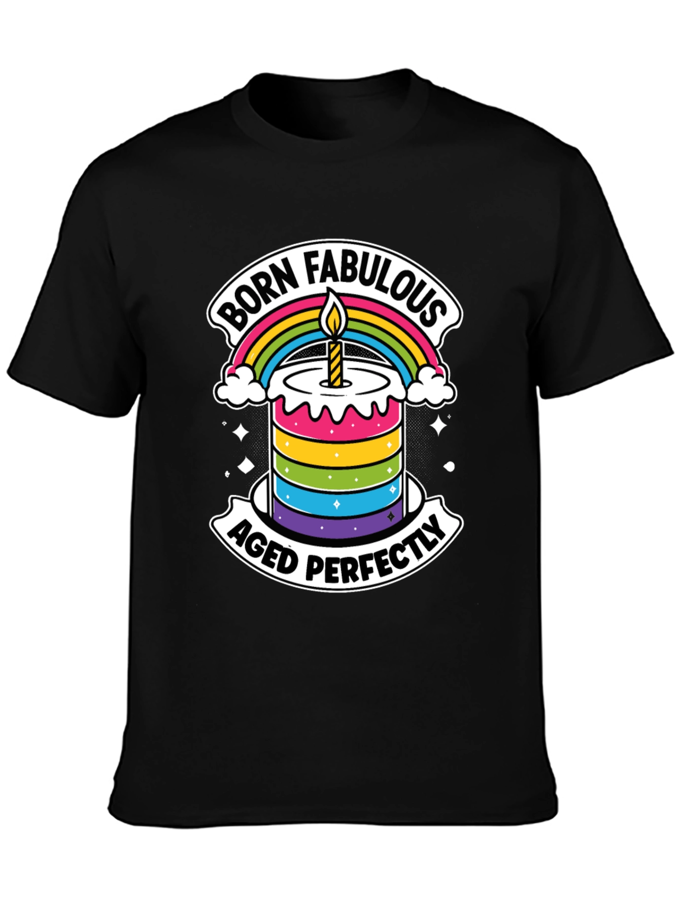 Born Fabulous Birthday Graphic Tee