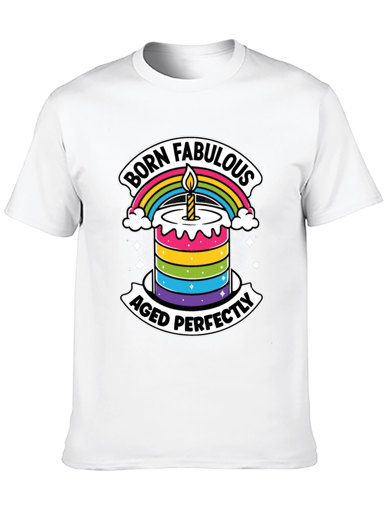 Born Fabulous Birthday Graphic Tee