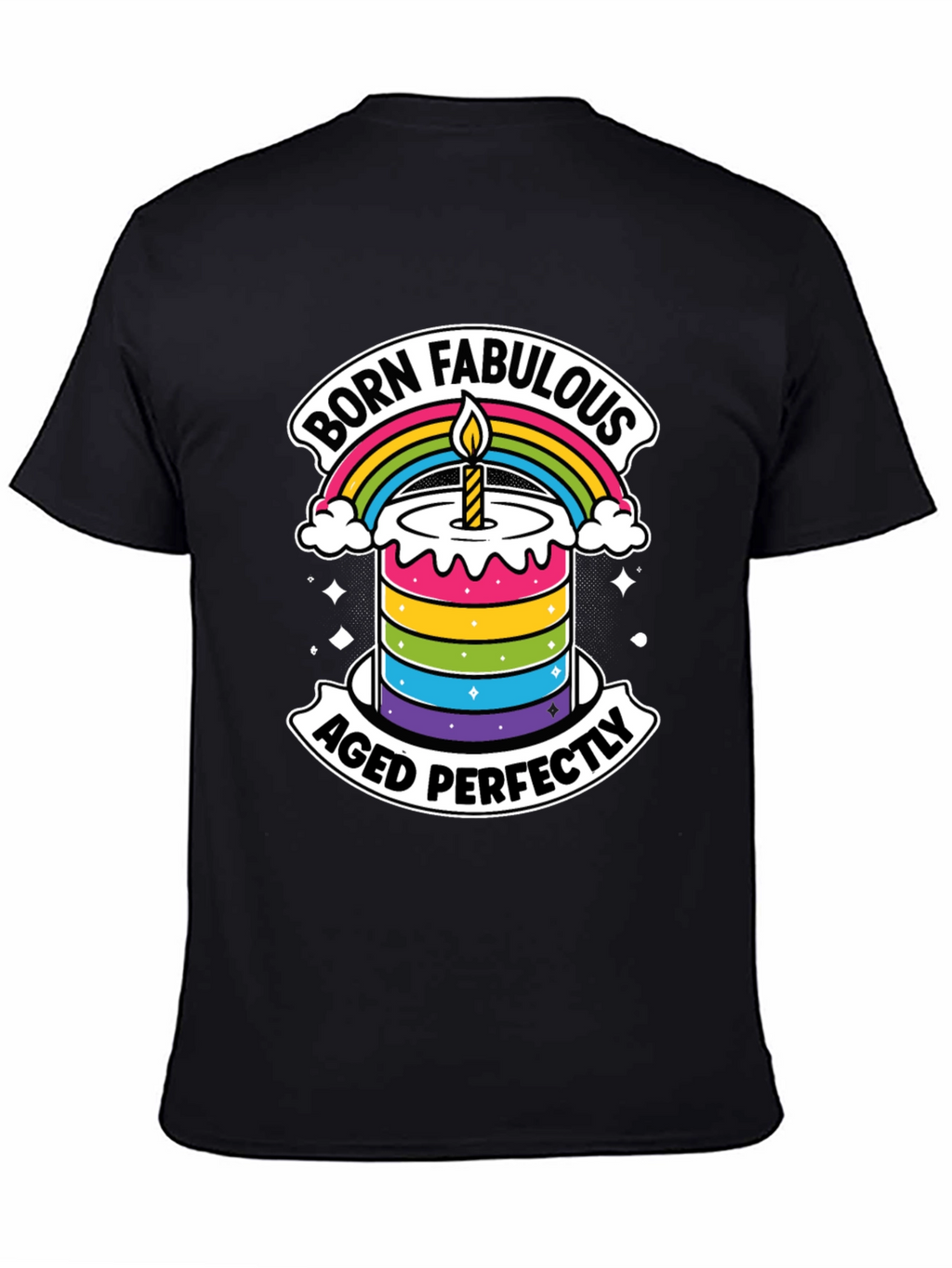 Born Fabulous Birthday Graphic Tee