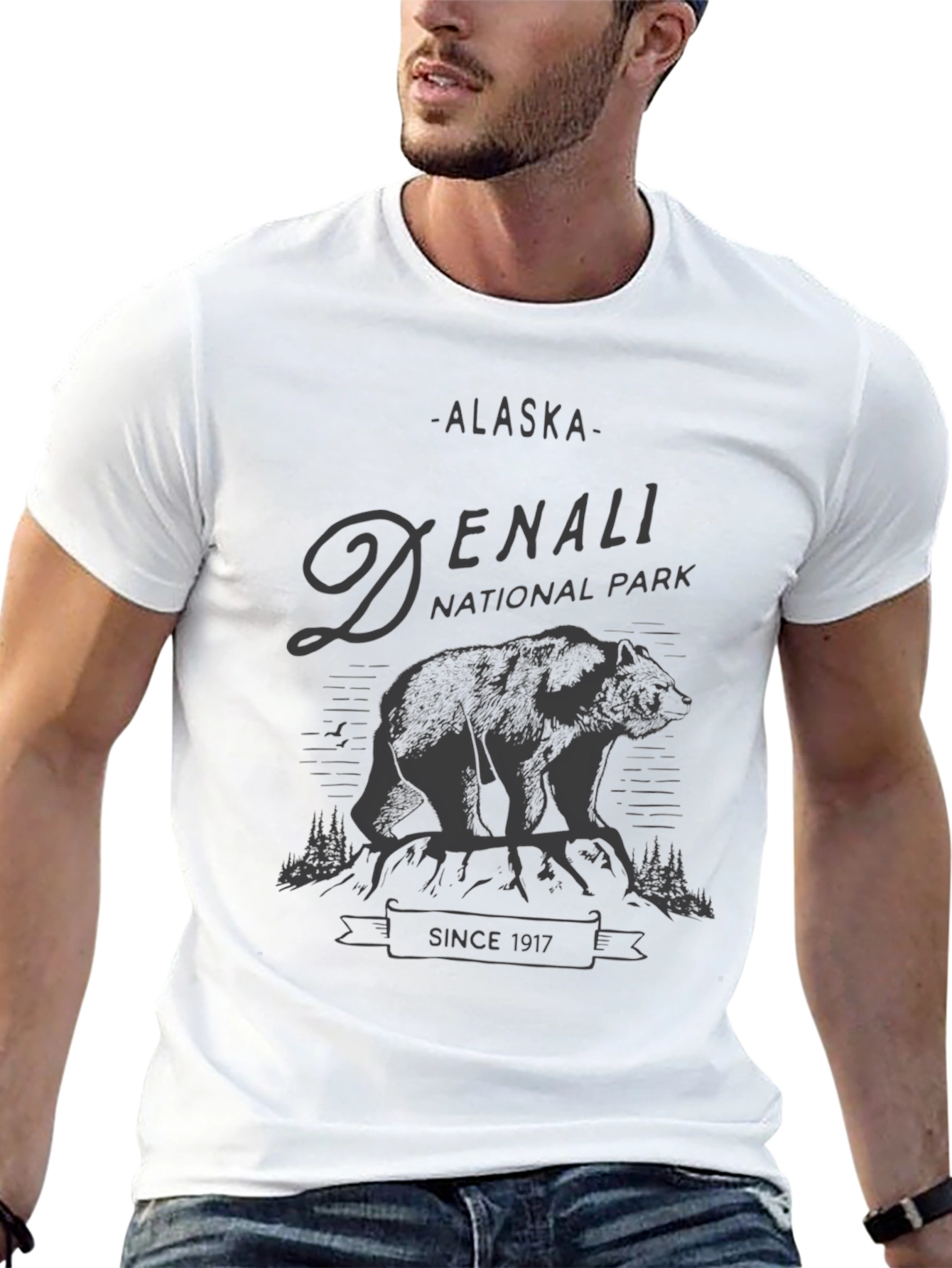 Denali National Park T-Shirt - Alaska Adventure
