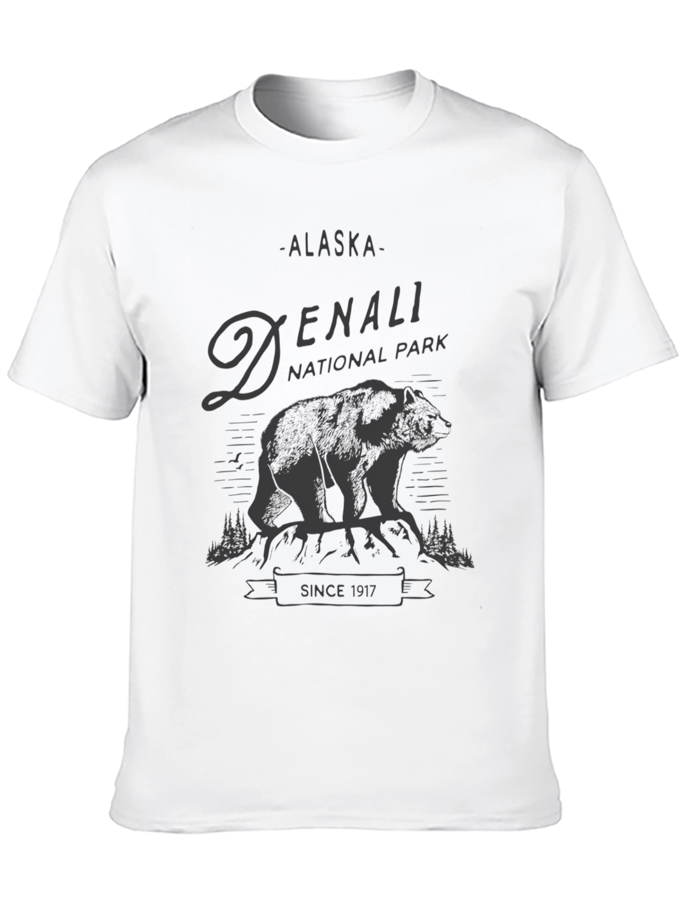 Denali National Park T-Shirt - Alaska Adventure