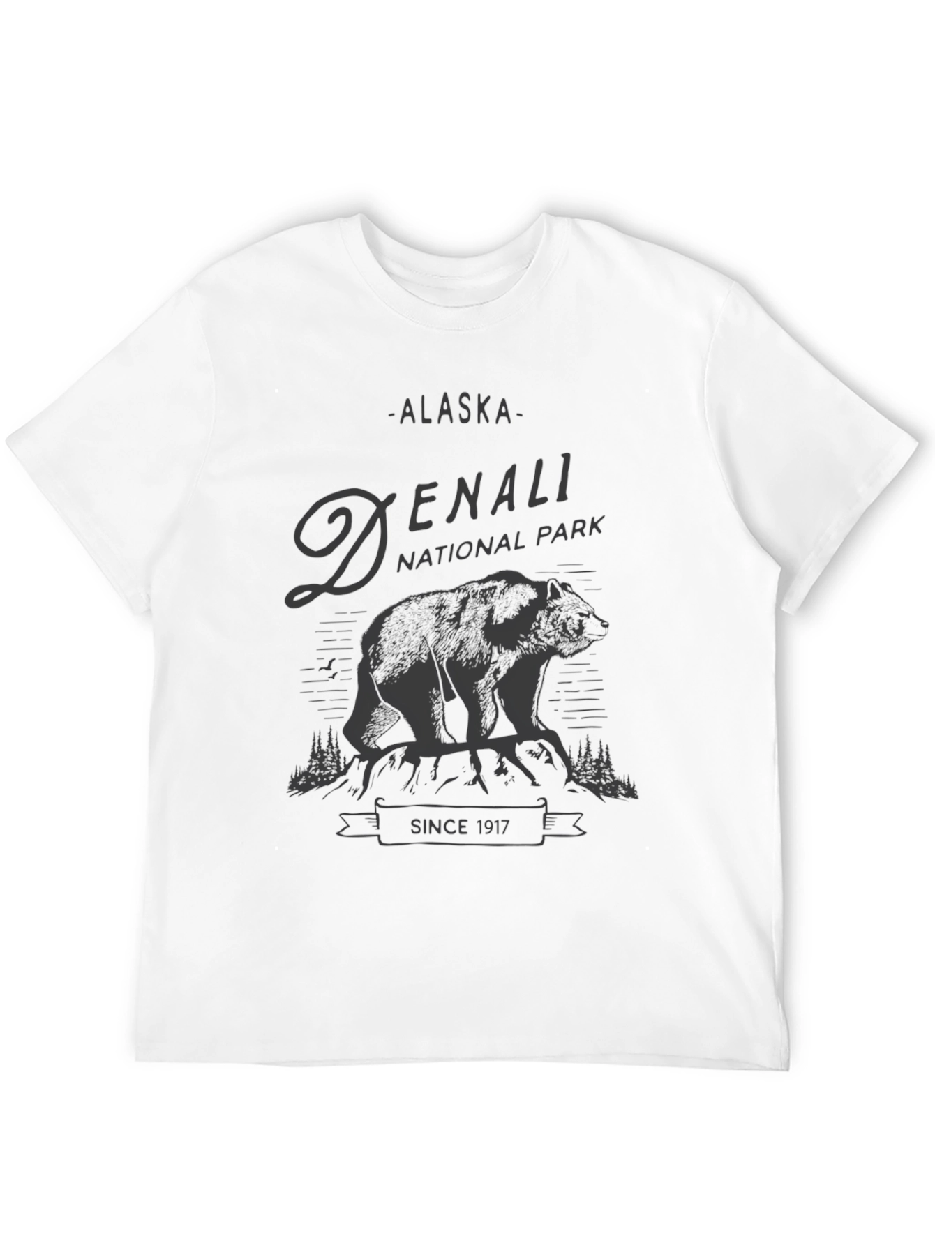 Denali National Park T-Shirt - Alaska Adventure